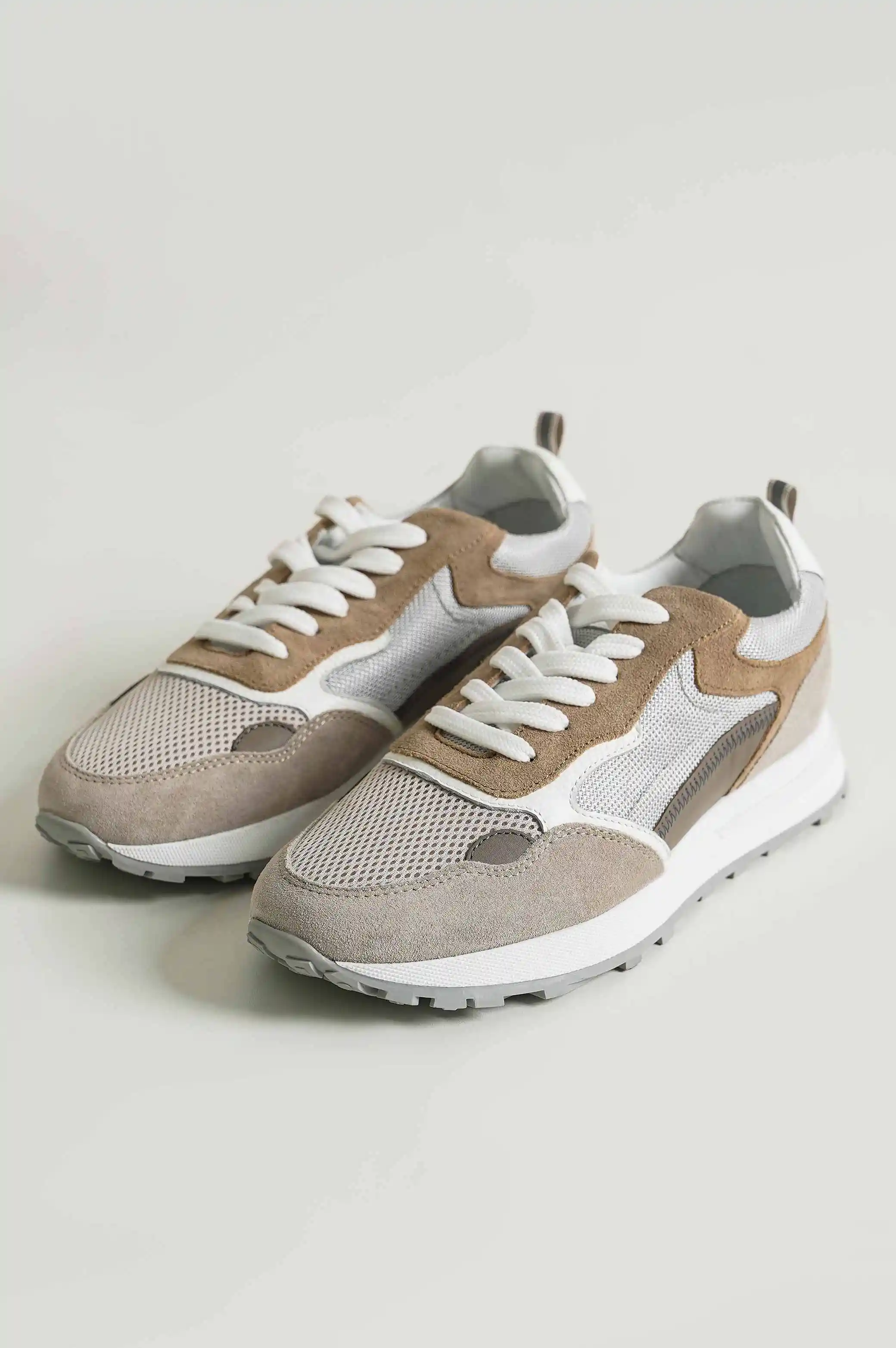 COLORBLOCK LEATHER SNEAKERS - Image 4