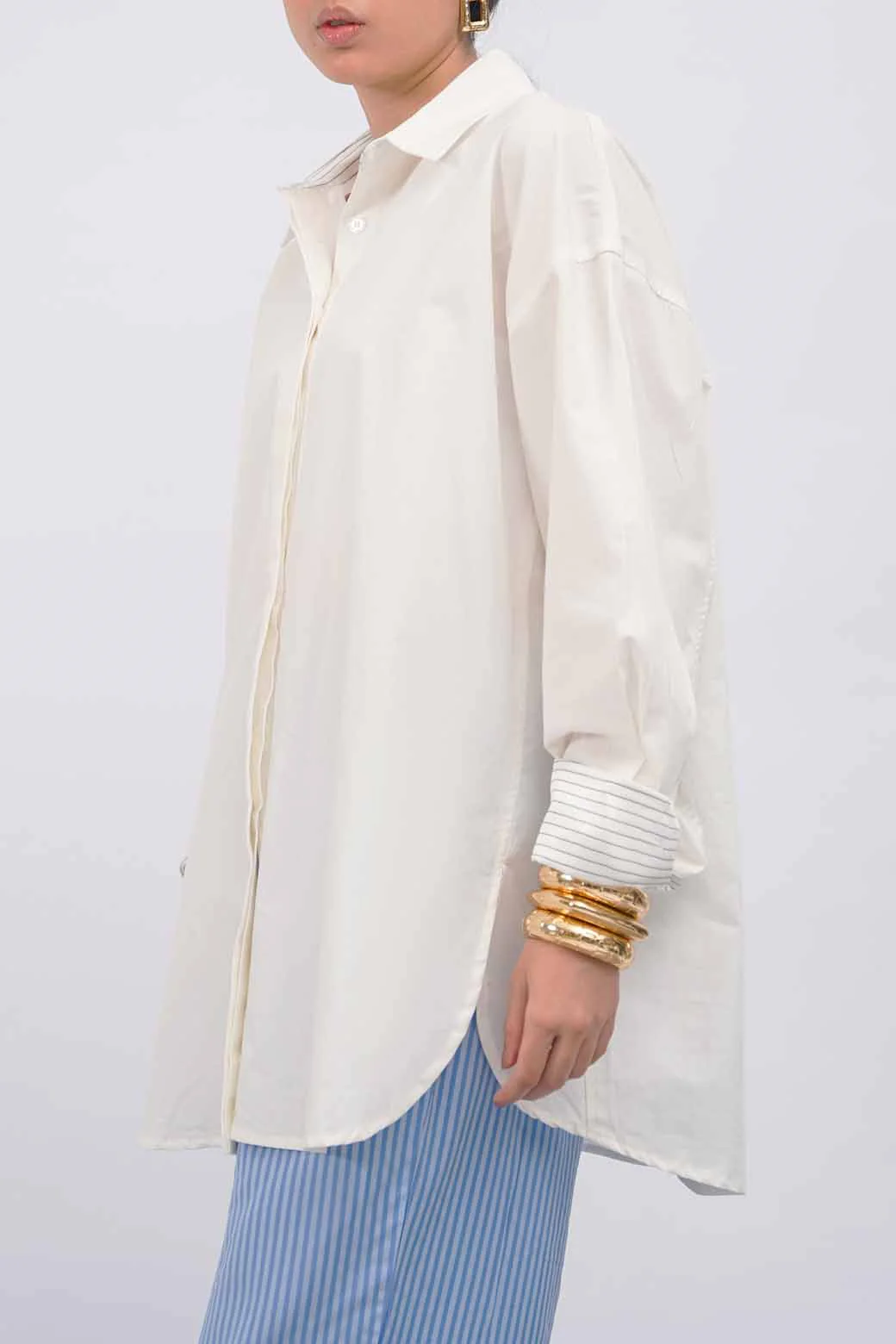CONTRAST COLLAR BUTTON DOWN - Image 3