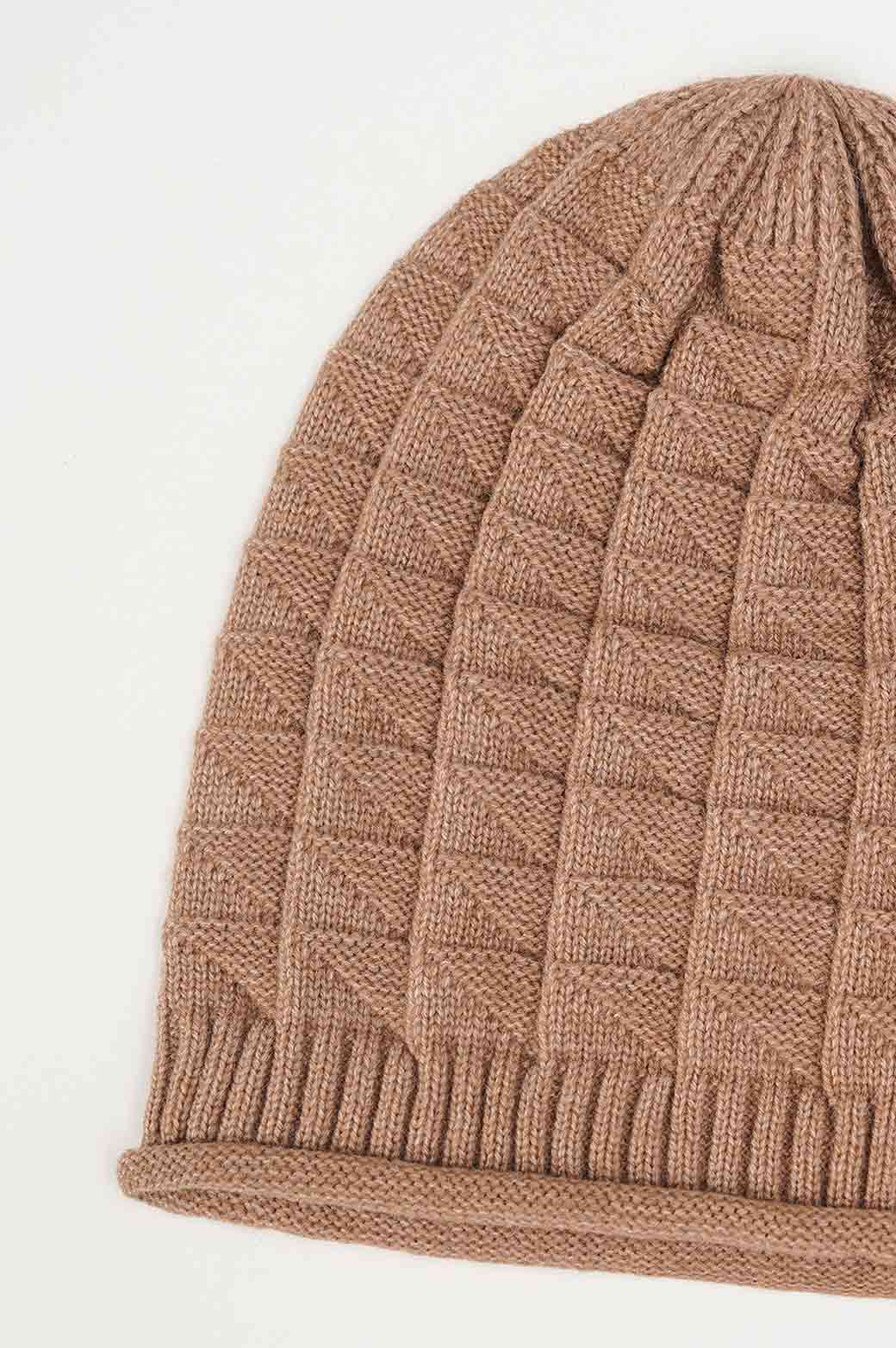 CROCHET LONG KNIT BEANIE - Image 2