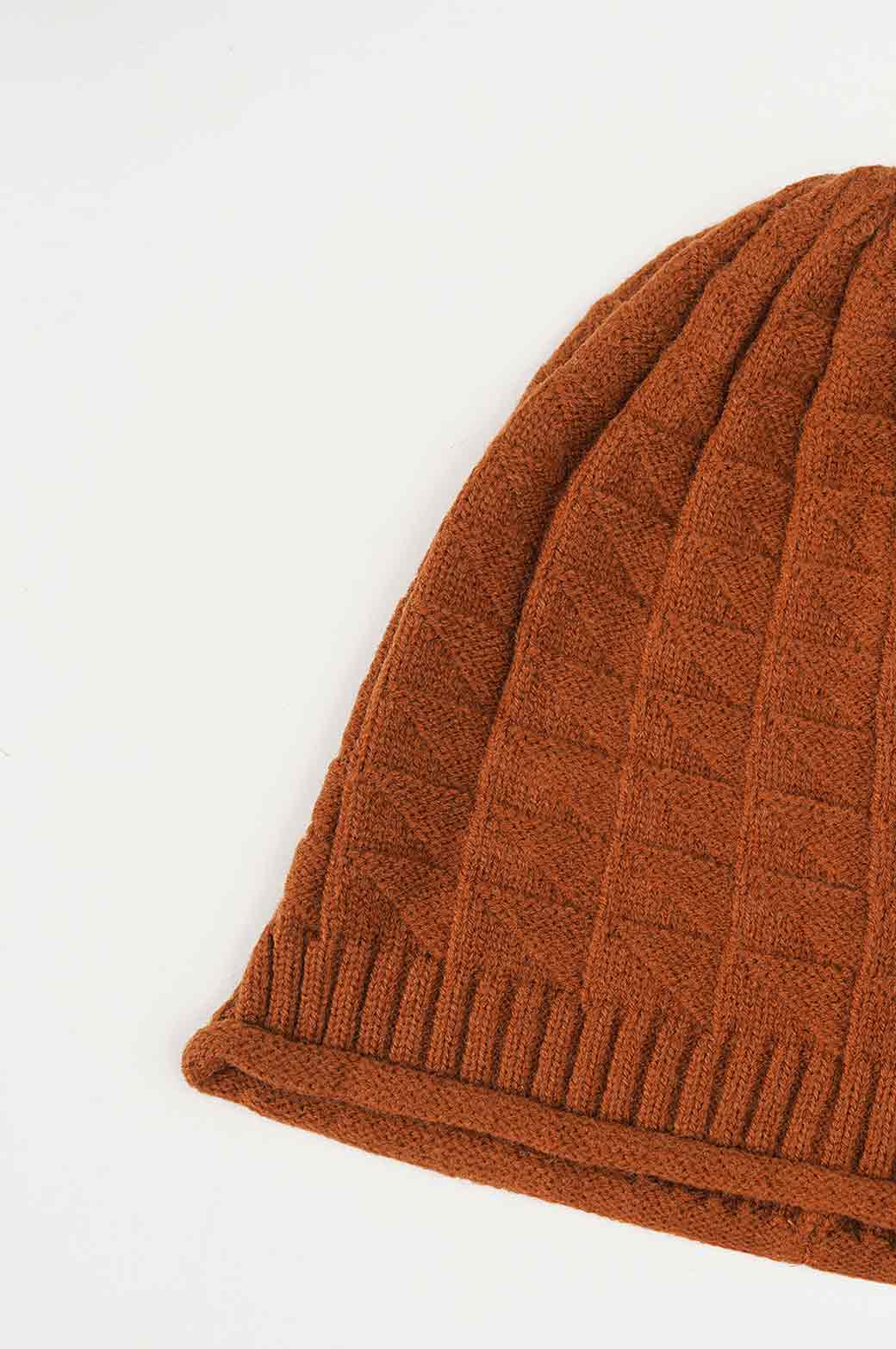 CROCHET LONG KNIT BEANIE - Image 2