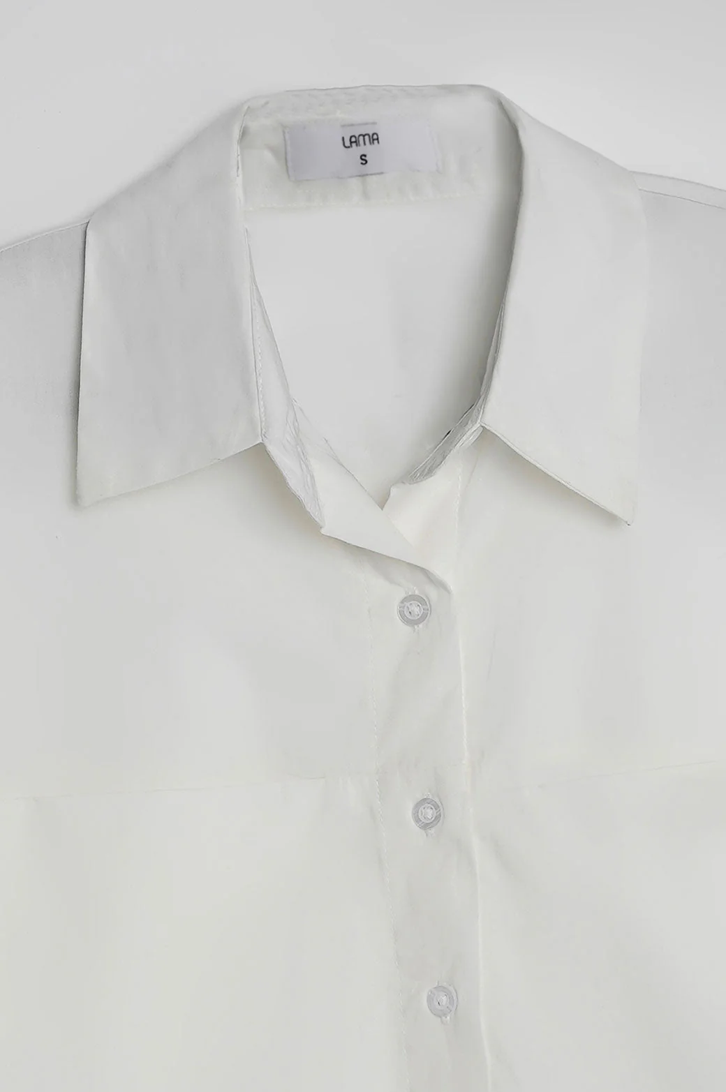 CROPPED BUTTON DOWN SHIRT - Image 6