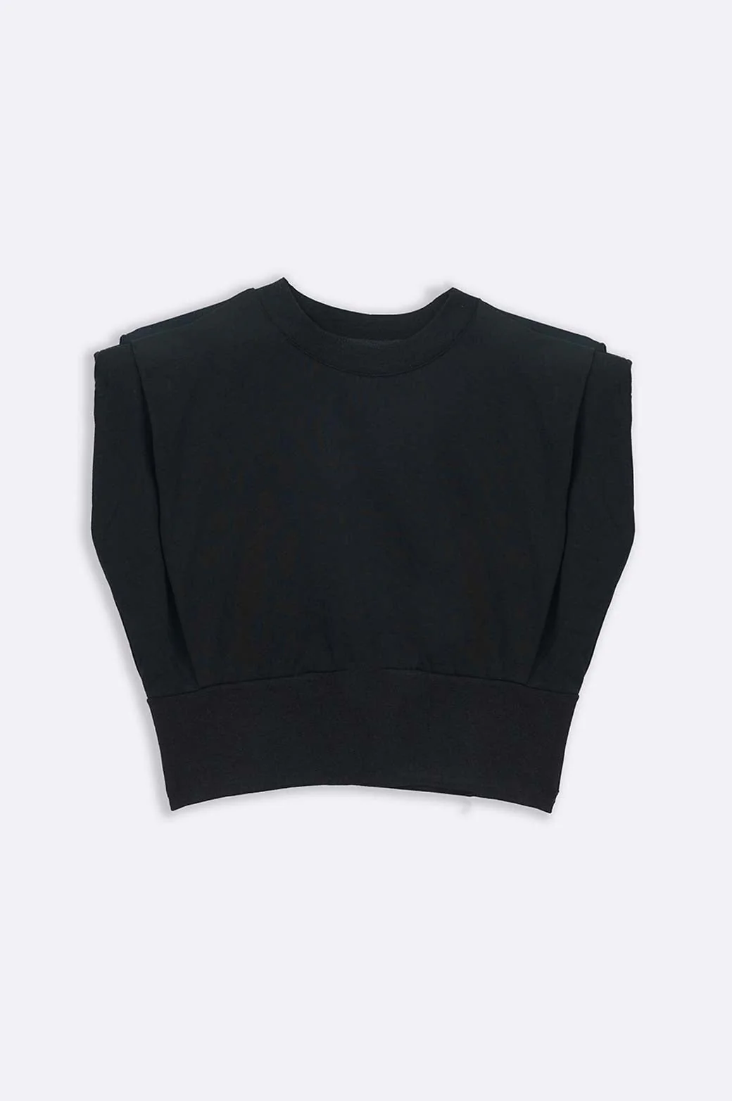 CROPPED SHOULDER TEE - Image 6