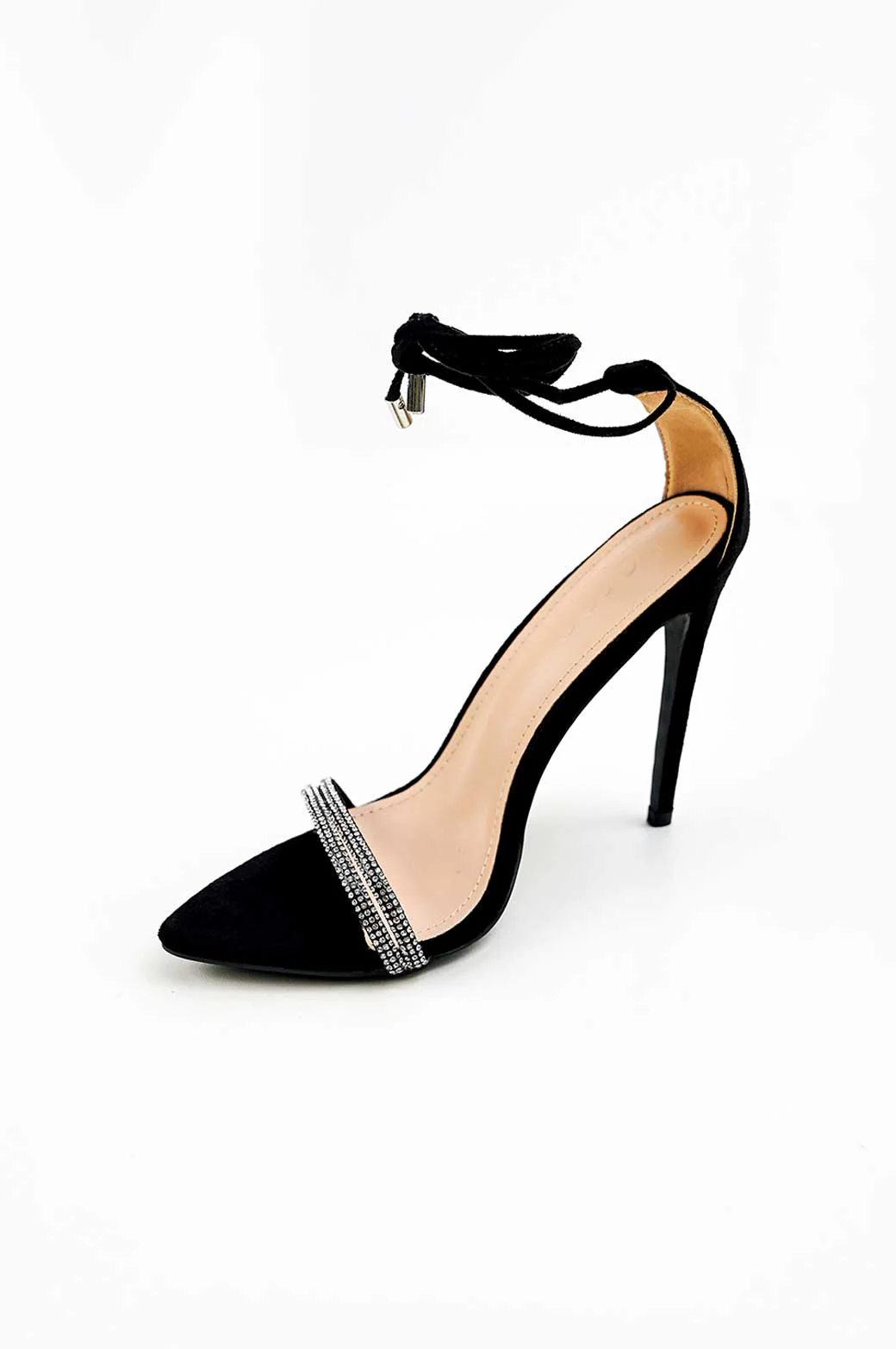 CRYSTAL STRAPPY HEEL - Image 2