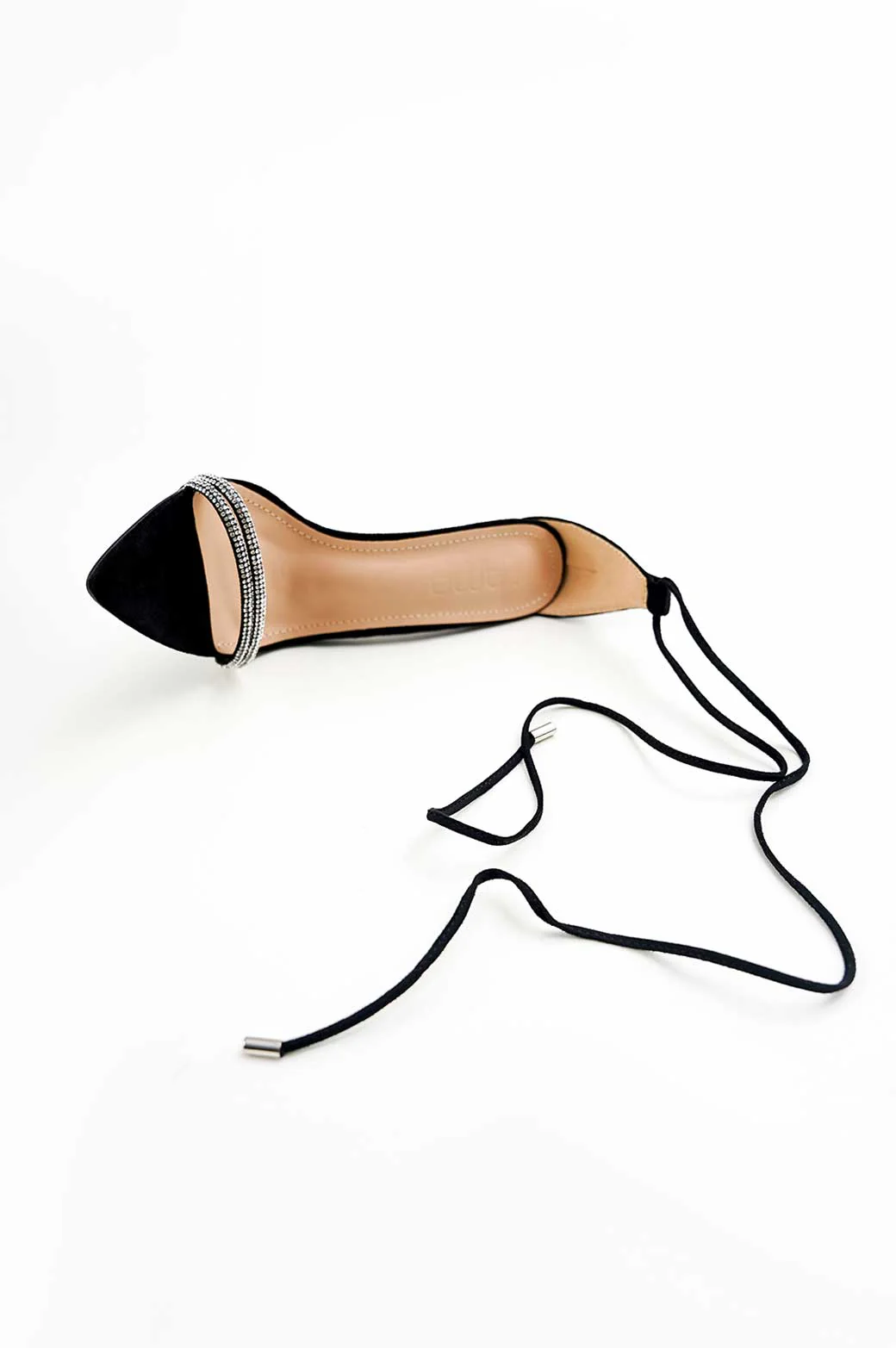 CRYSTAL STRAPPY HEEL - Image 5