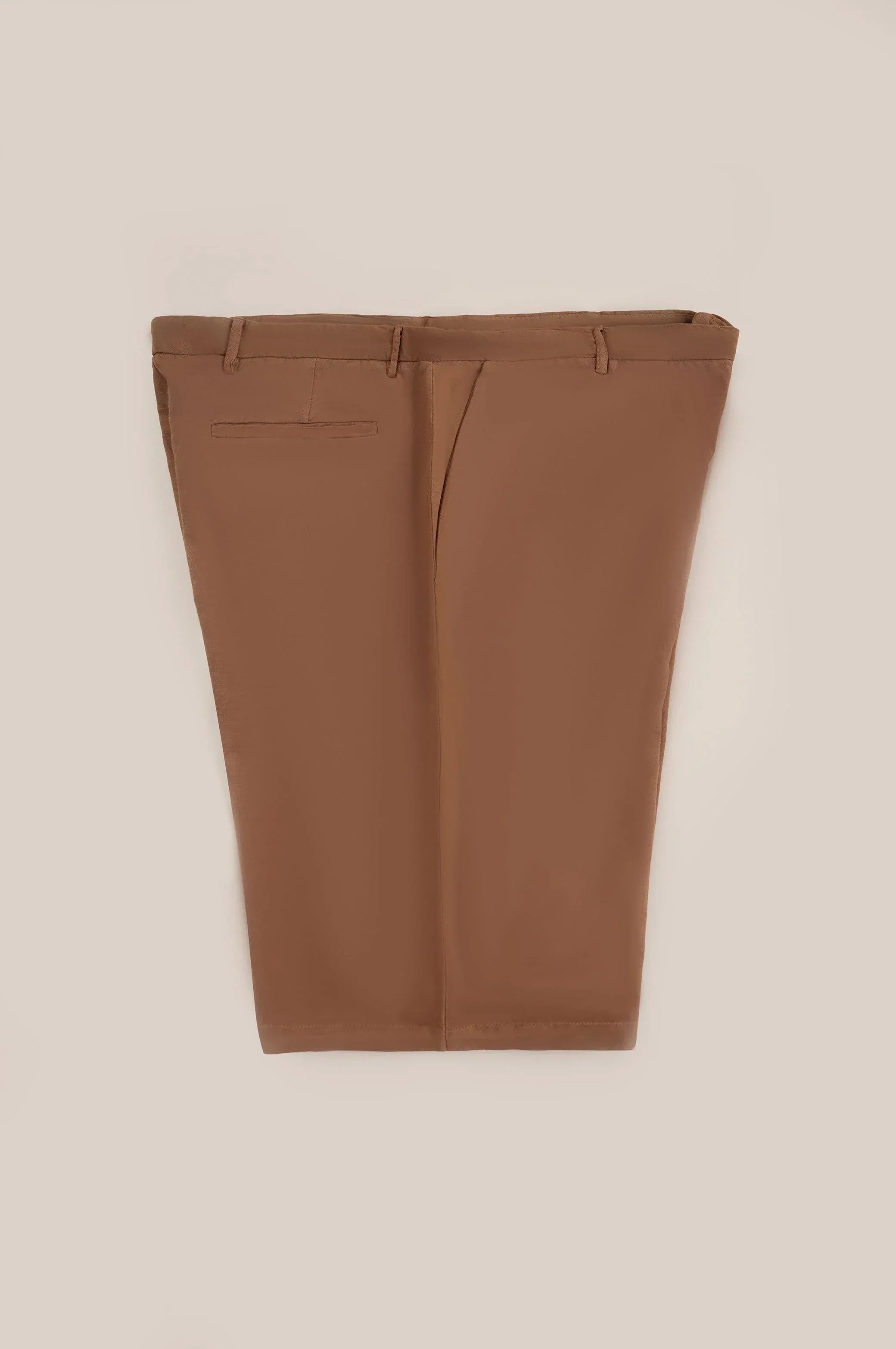 BUTTONED LINEN SHORTS - Image 3