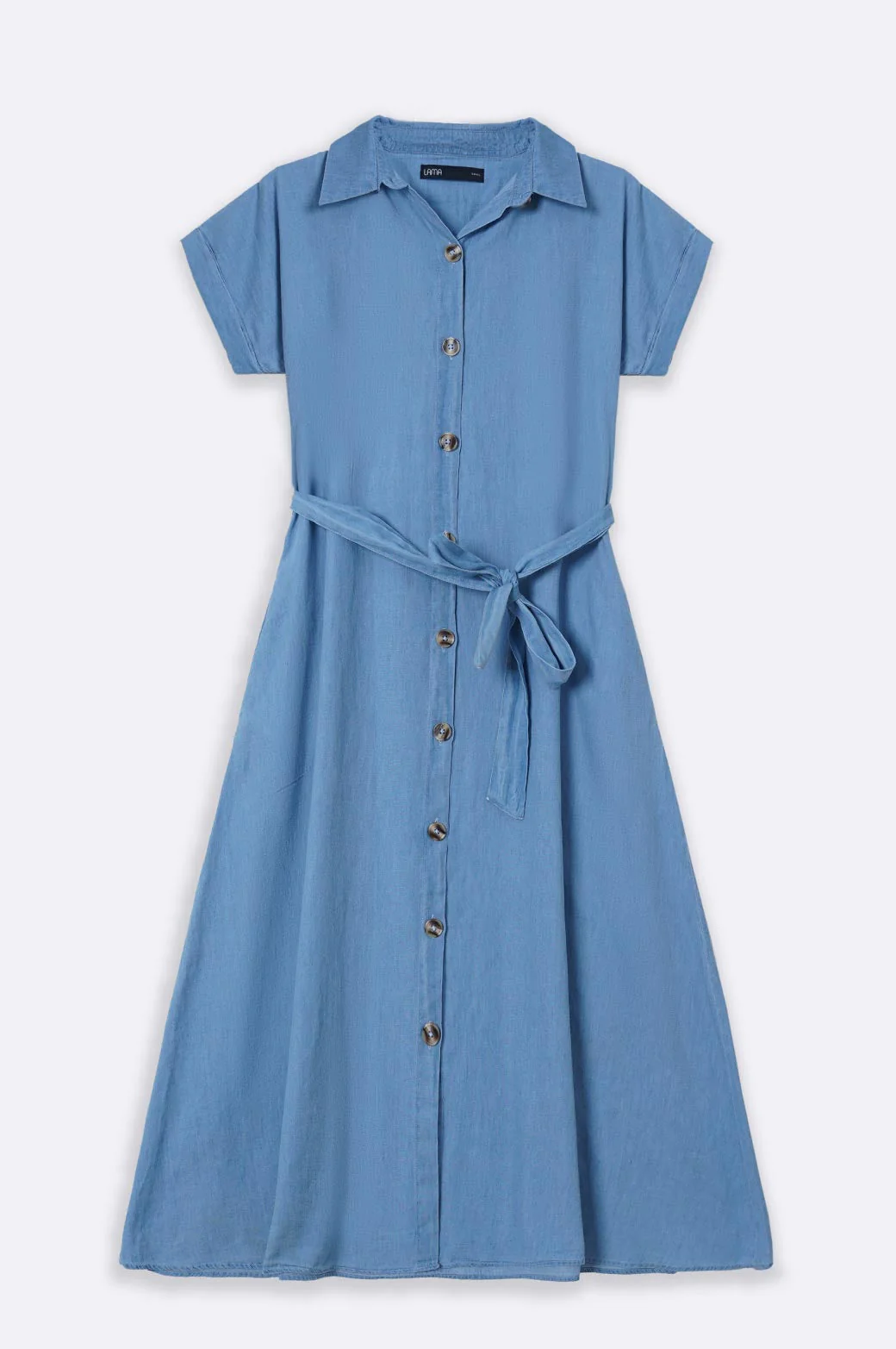 DENIM MIDI DRESS - Image 6