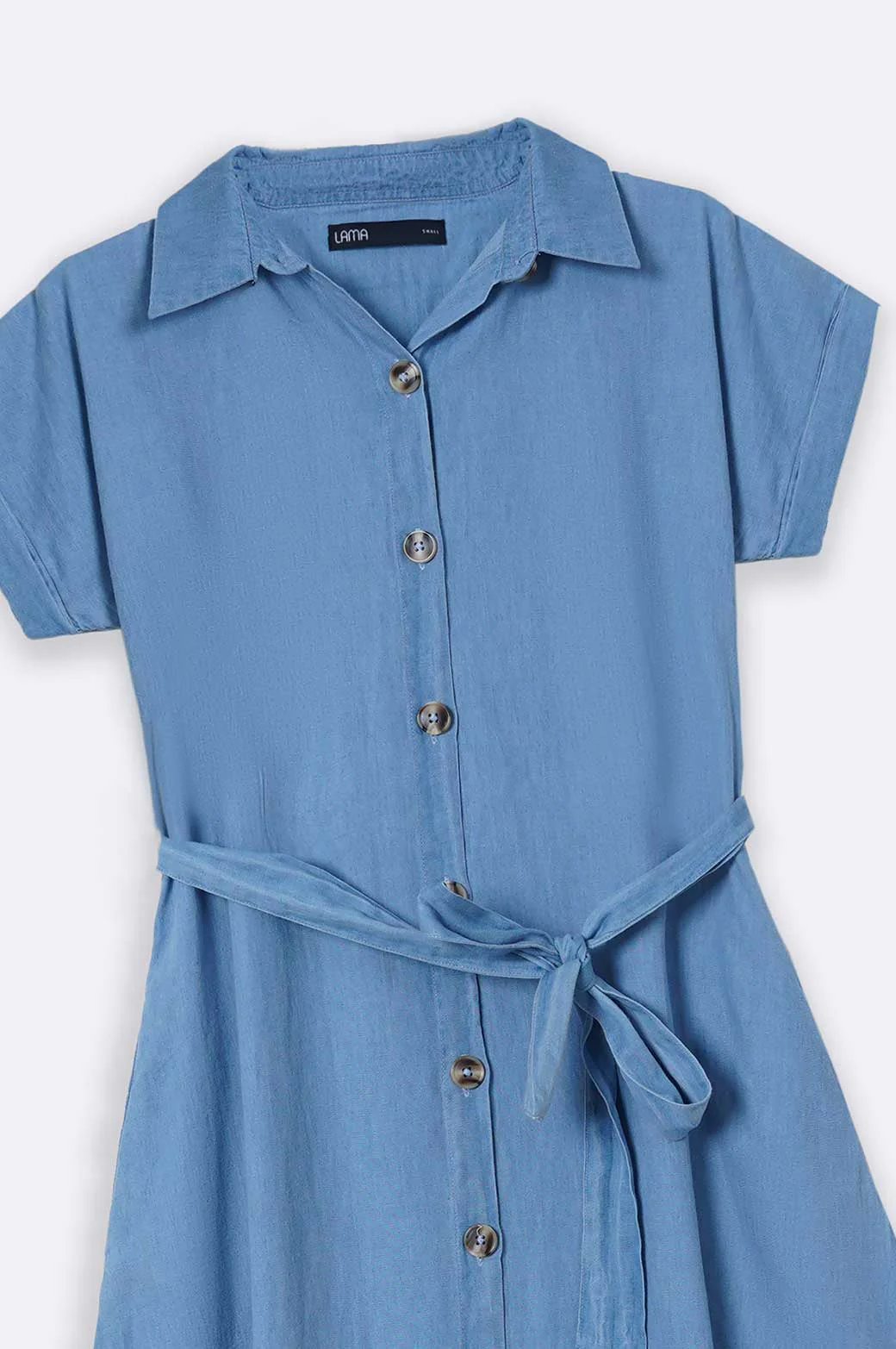 DENIM MIDI DRESS - Image 7