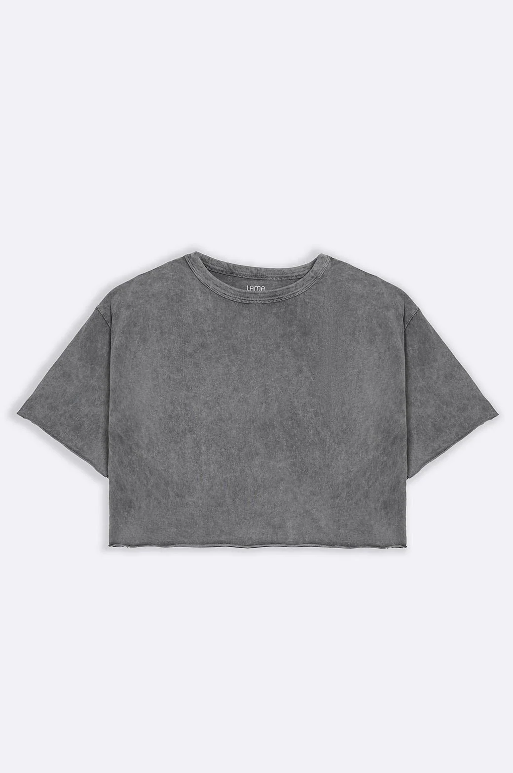 DISTRESSED CROPPED  TEE - Image 5