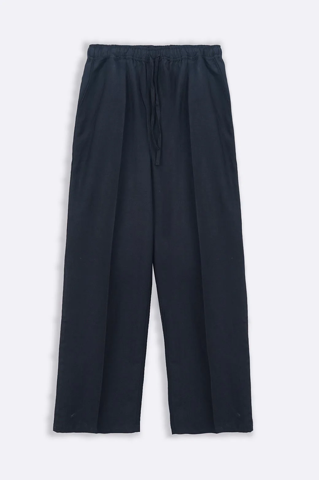 DRAWSTRING WIDE-LEG PANTS - Image 5