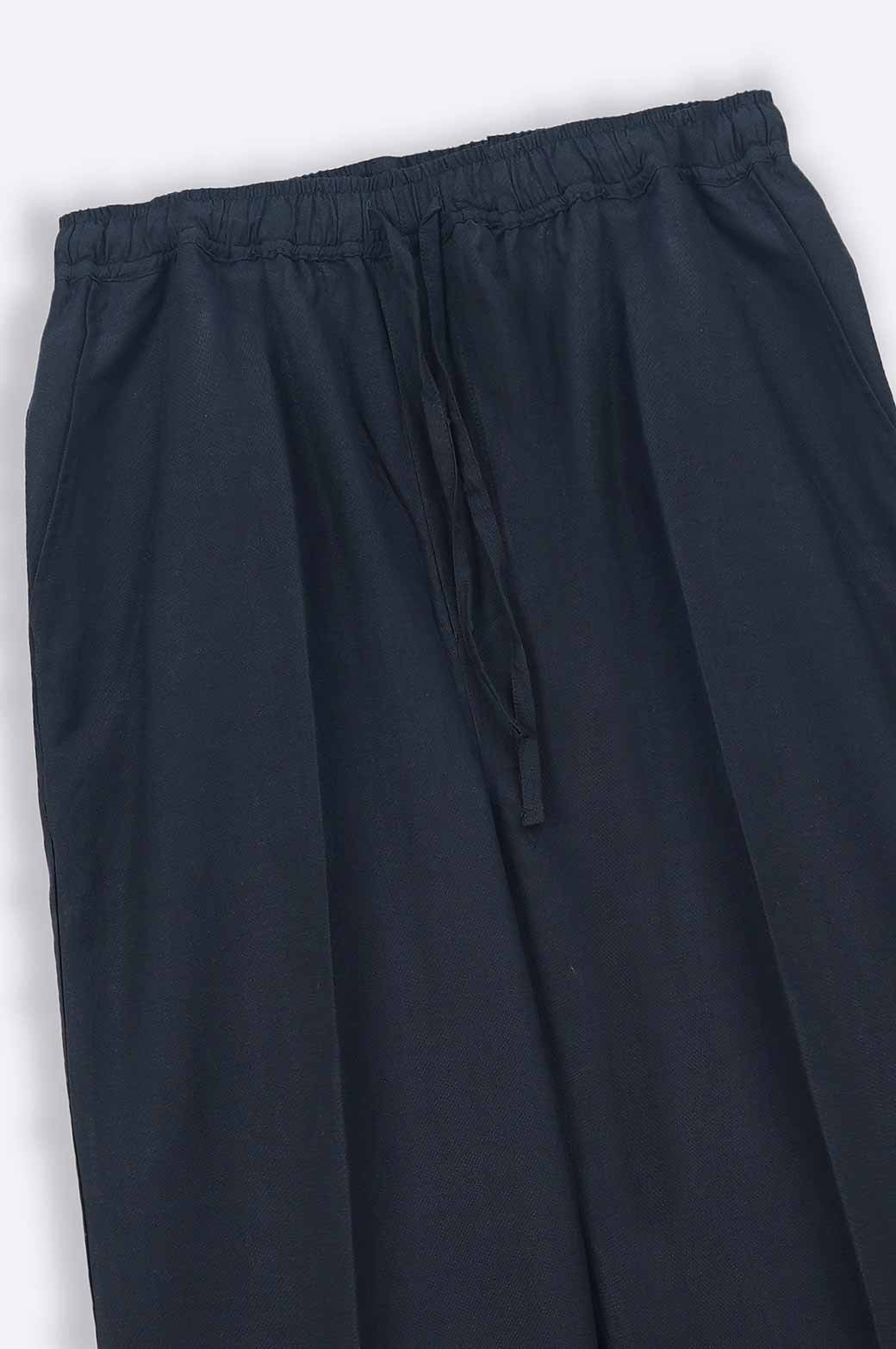 DRAWSTRING WIDE-LEG PANTS - Image 6