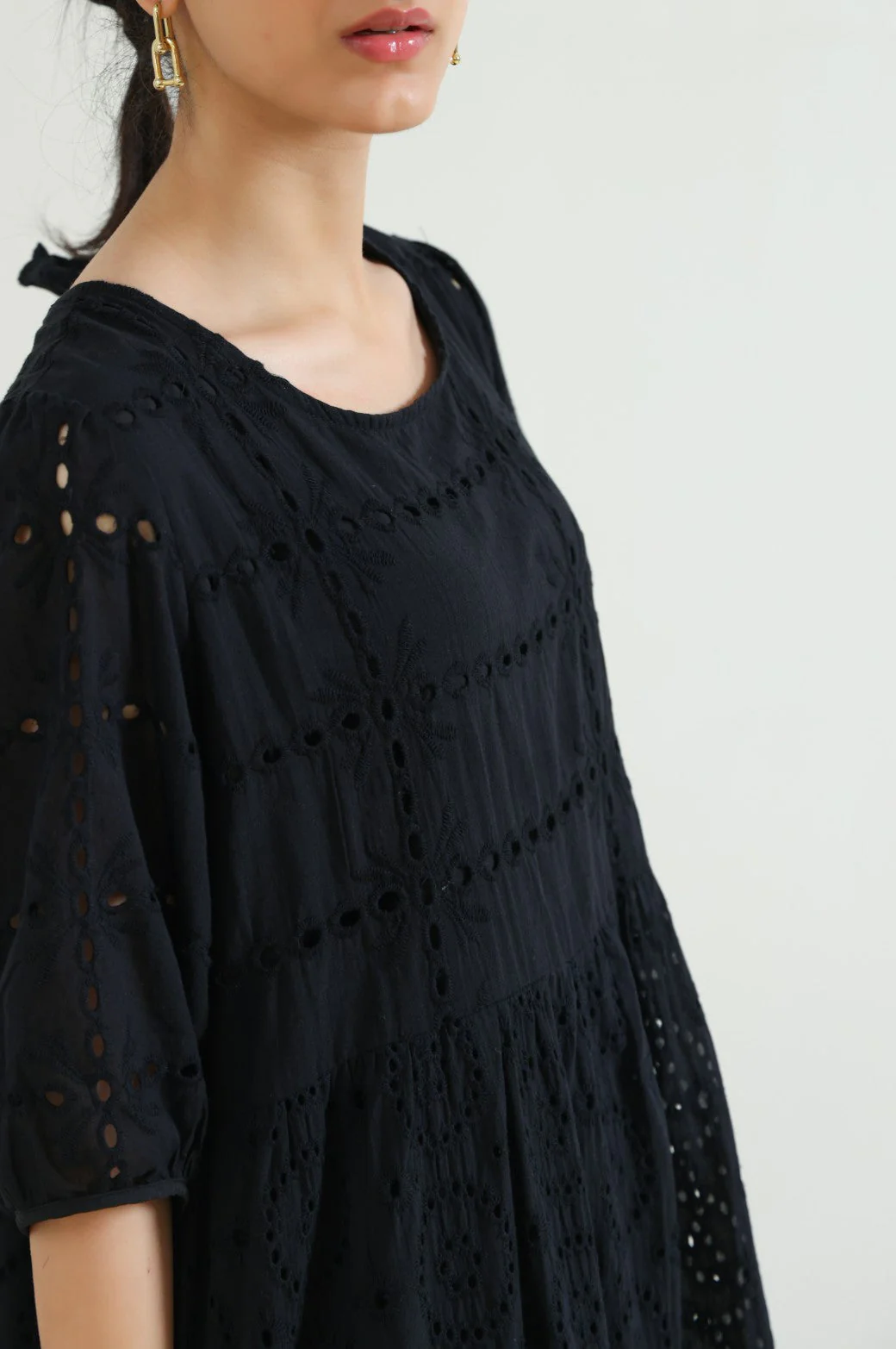 EMBROIDERED TIER DRESS - Image 2