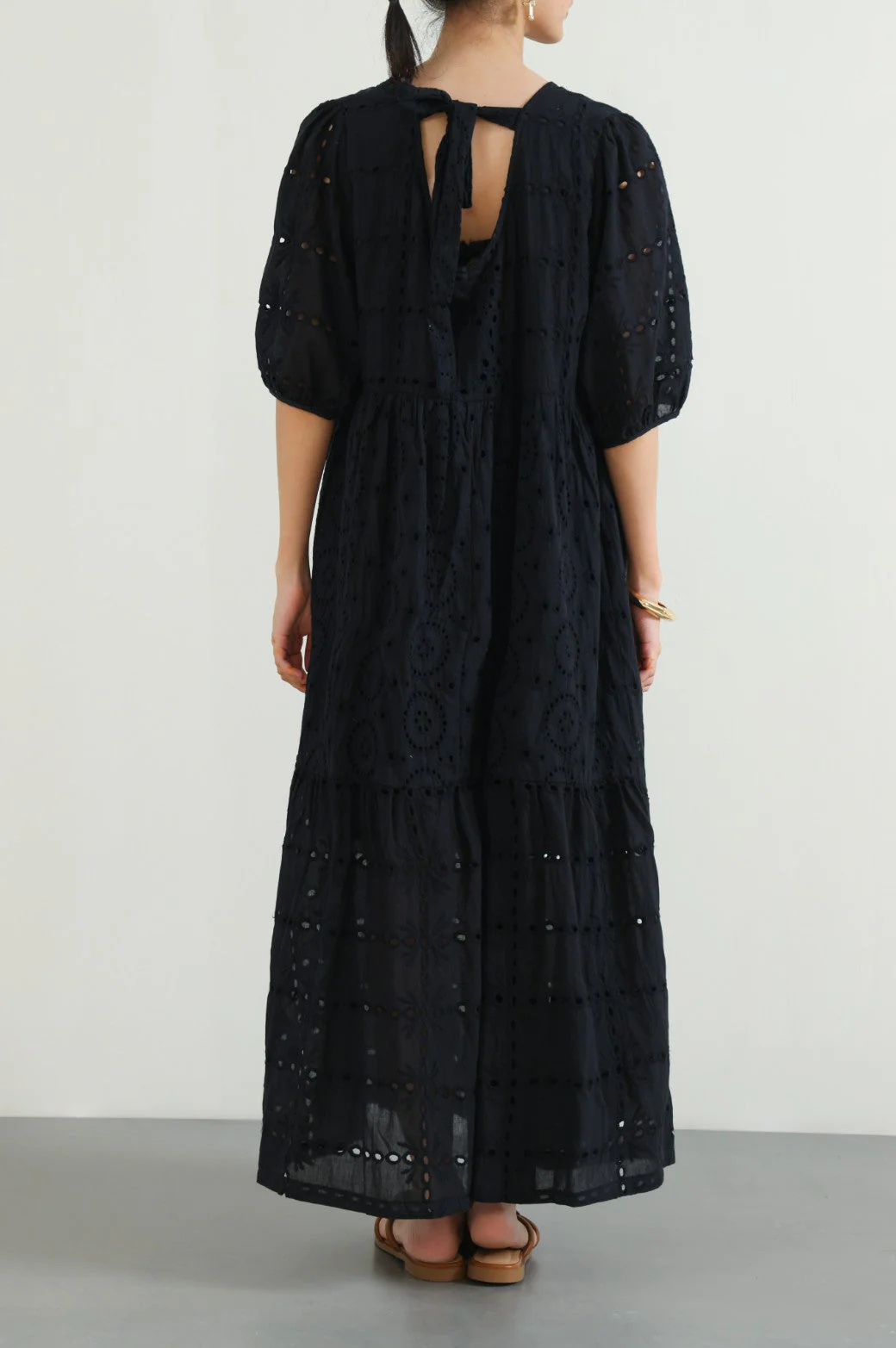 EMBROIDERED TIER DRESS - Image 3