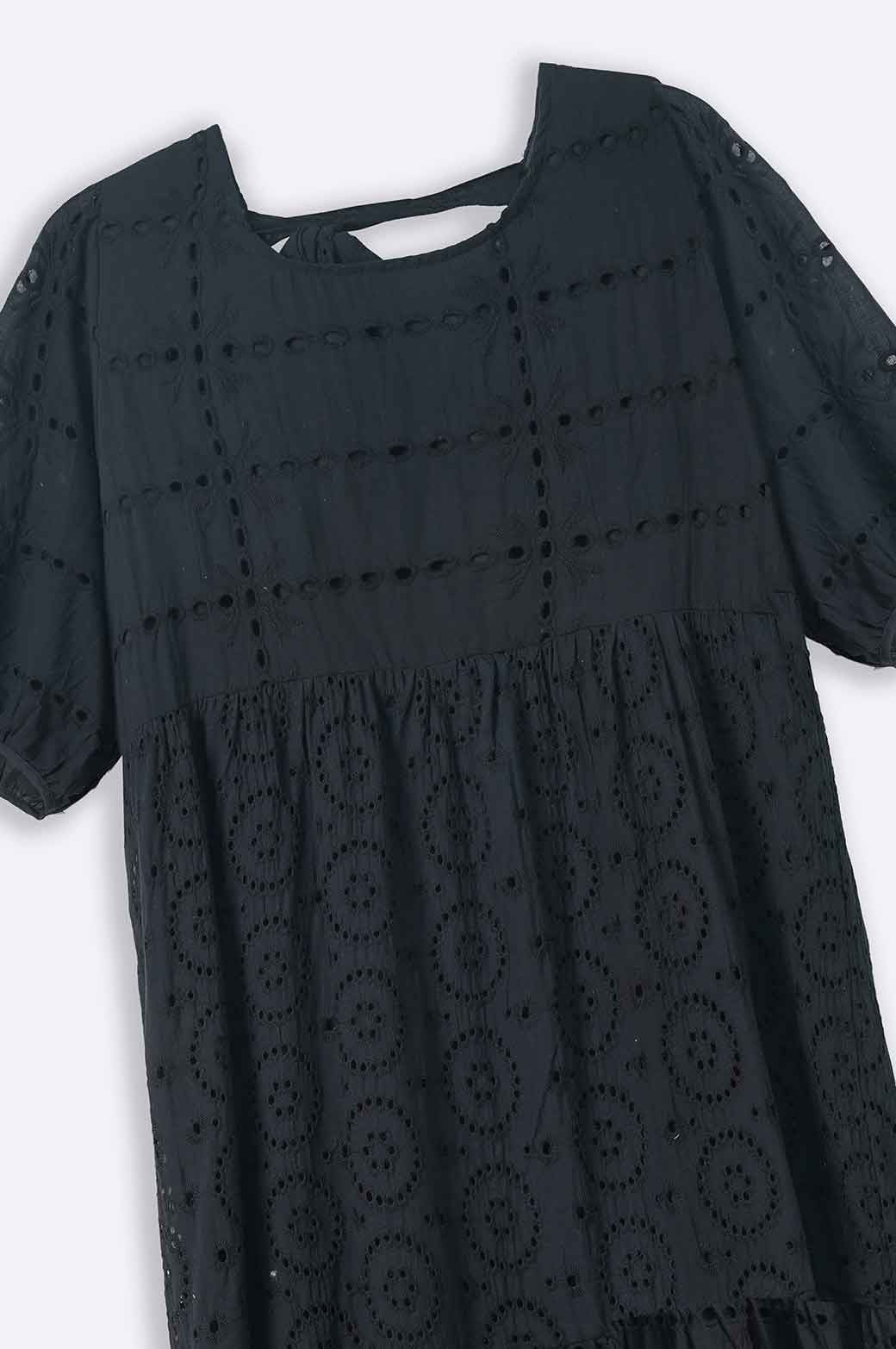 EMBROIDERED TIER DRESS - Image 6