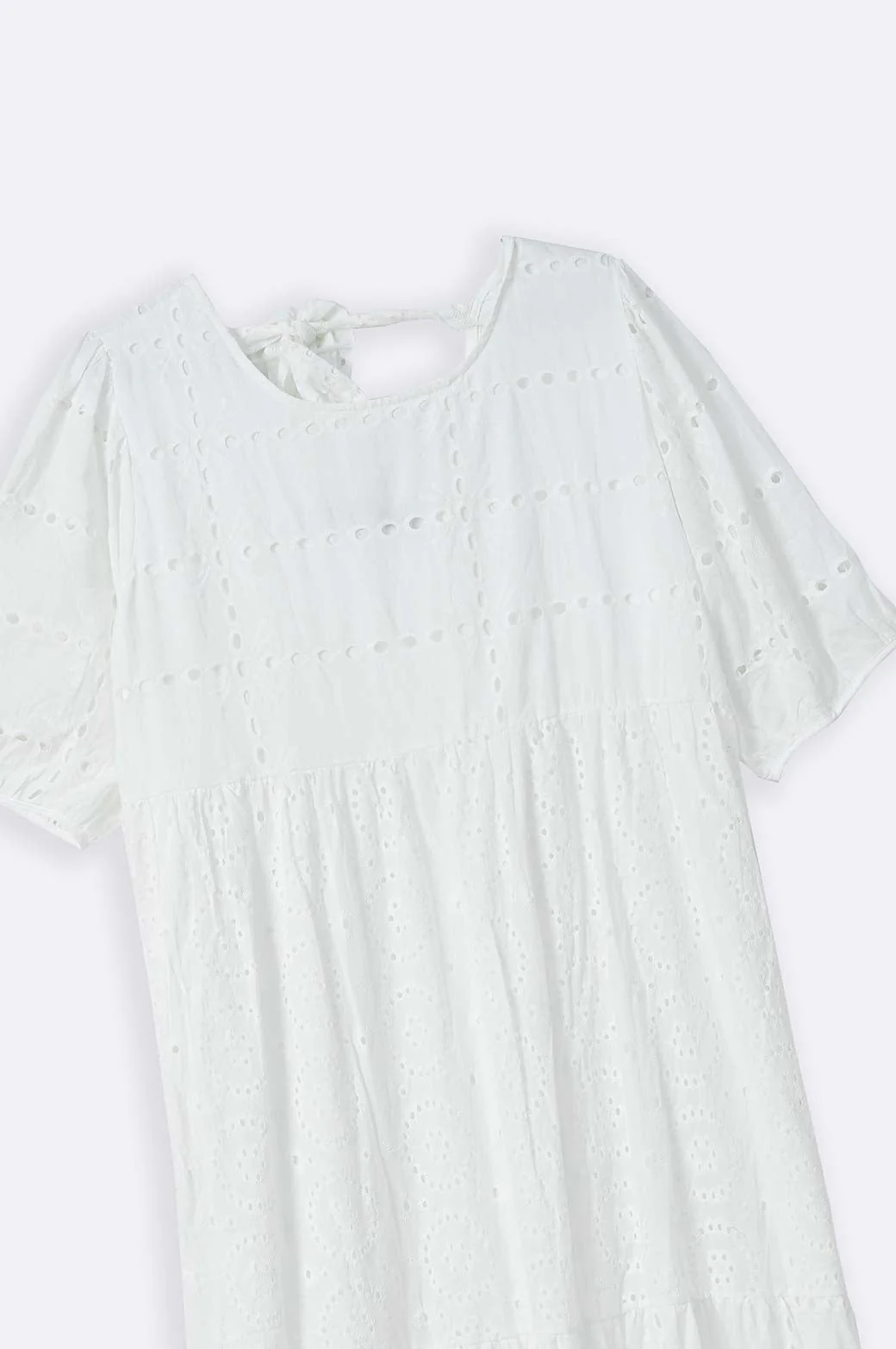 EMBROIDERED TIER DRESS - Image 7