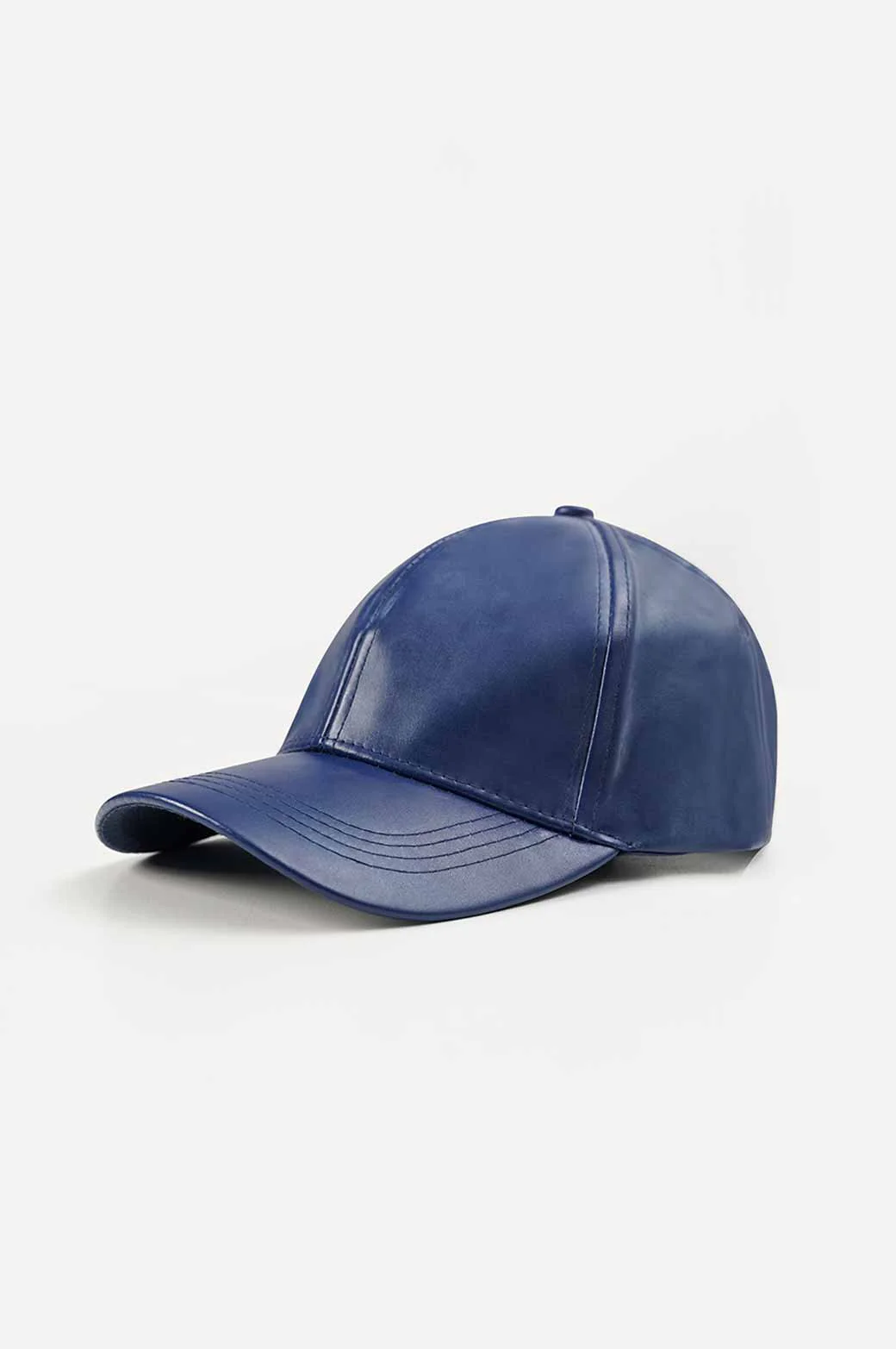 FAUX LEATHER CAP - Image 3