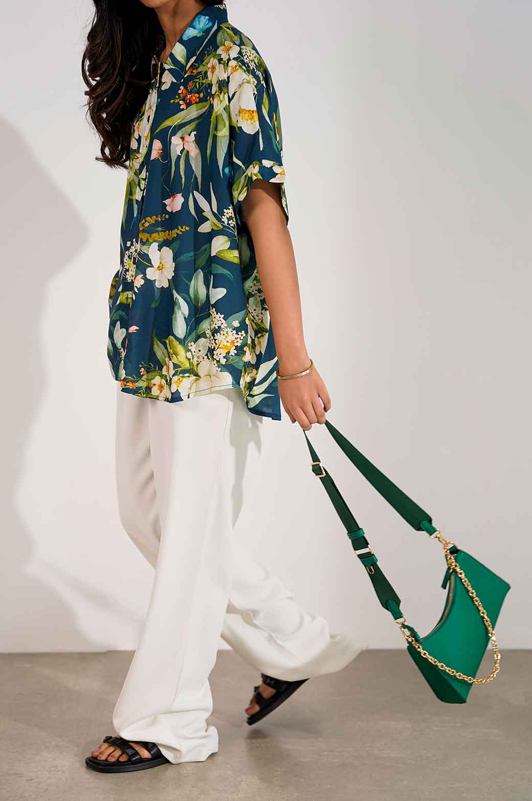FLORAL PRINTED SHIRT - Image 3