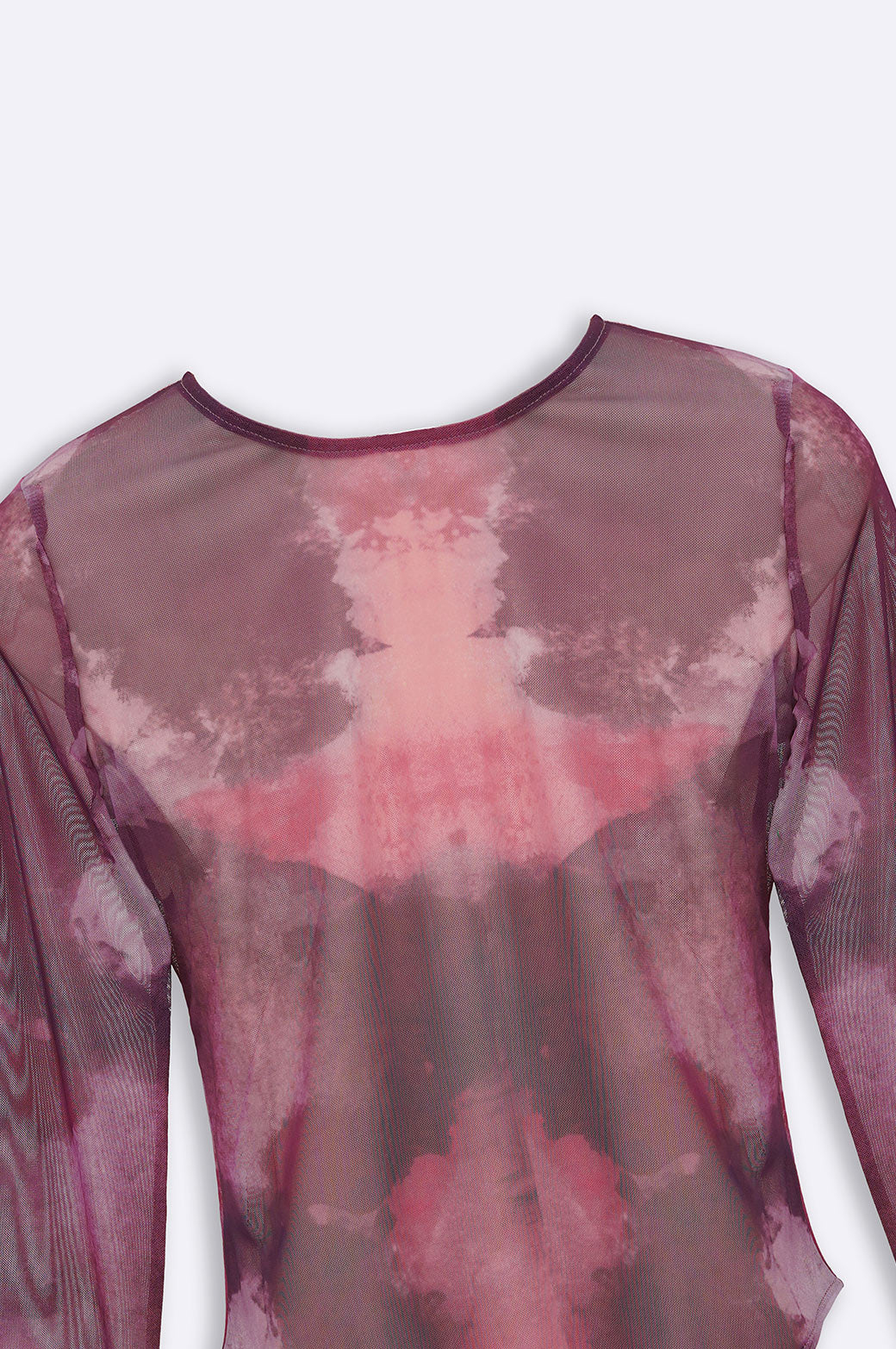 FULL-SLEEVE MESH BODYSUIT - Image 2