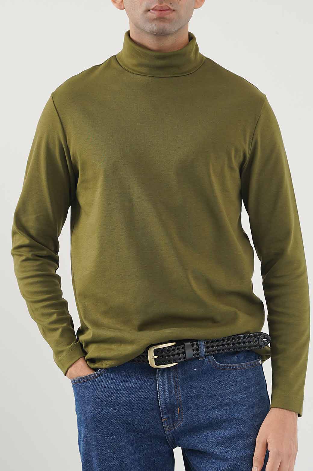HIGH-NECK SWEATSHIRT