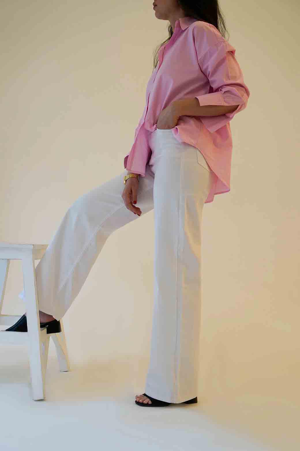 HIGH RISE WIDE LEG DENIM - Image 2