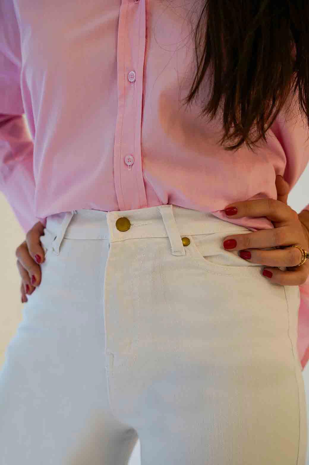 HIGH RISE WIDE LEG DENIM - Image 4