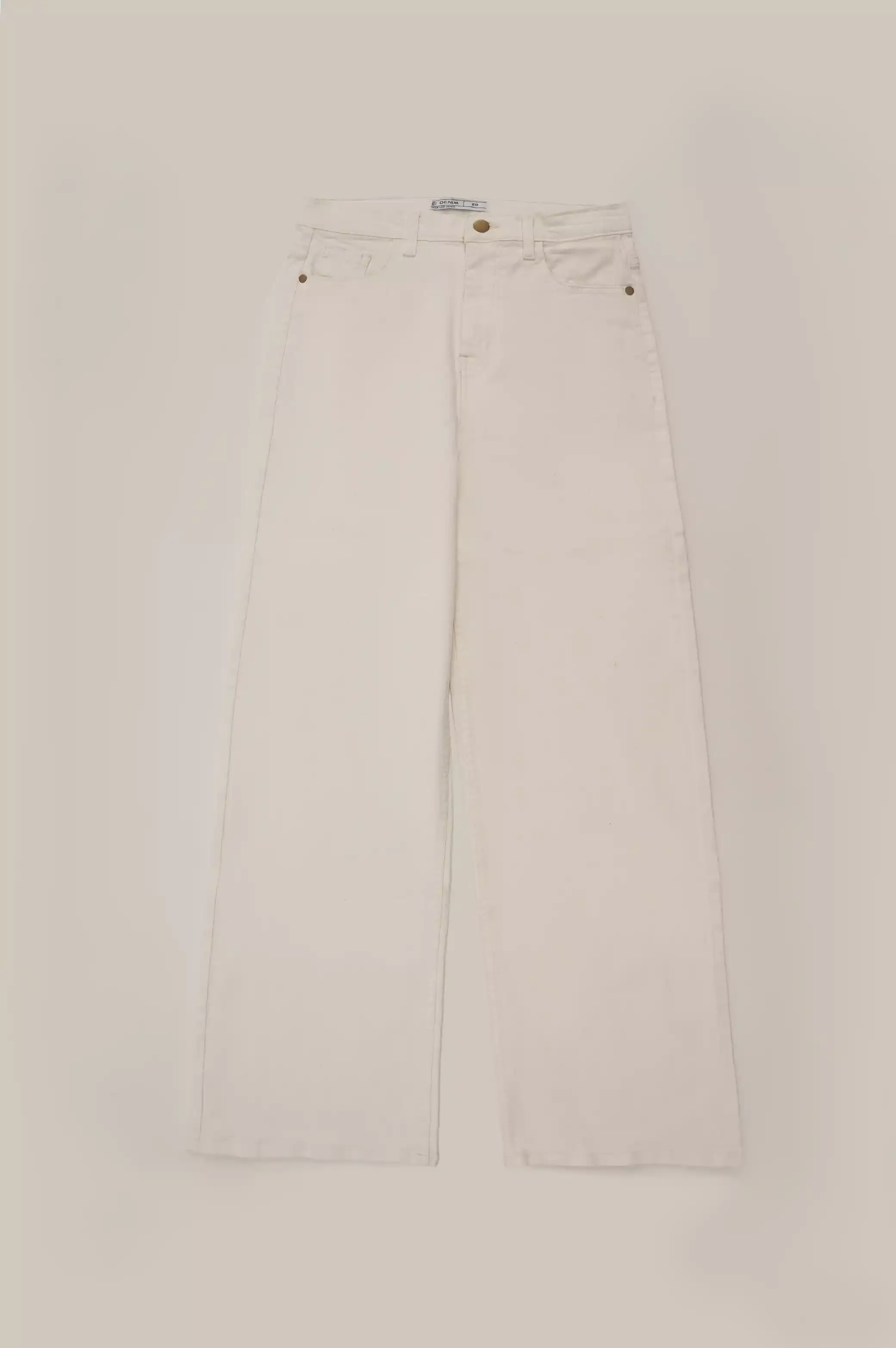 HIGH RISE WIDE LEG DENIM - Image 6