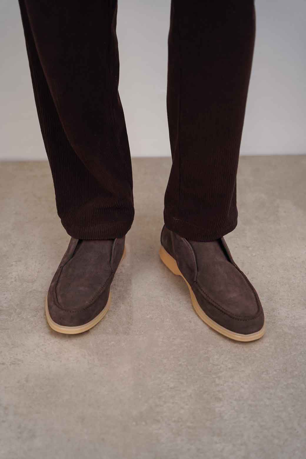 HIGH-TOP LEATHER LOAFERS - Image 2