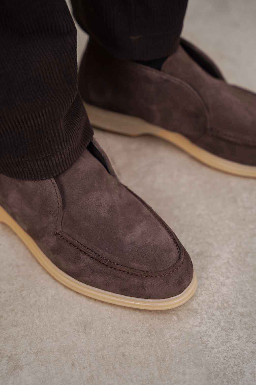 HIGH-TOP LEATHER LOAFERS - Image 5