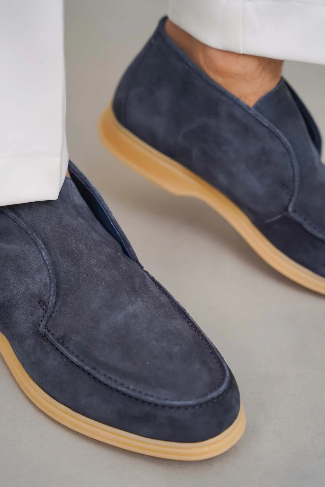HIGH-TOP LEATHER LOAFERS - Image 3