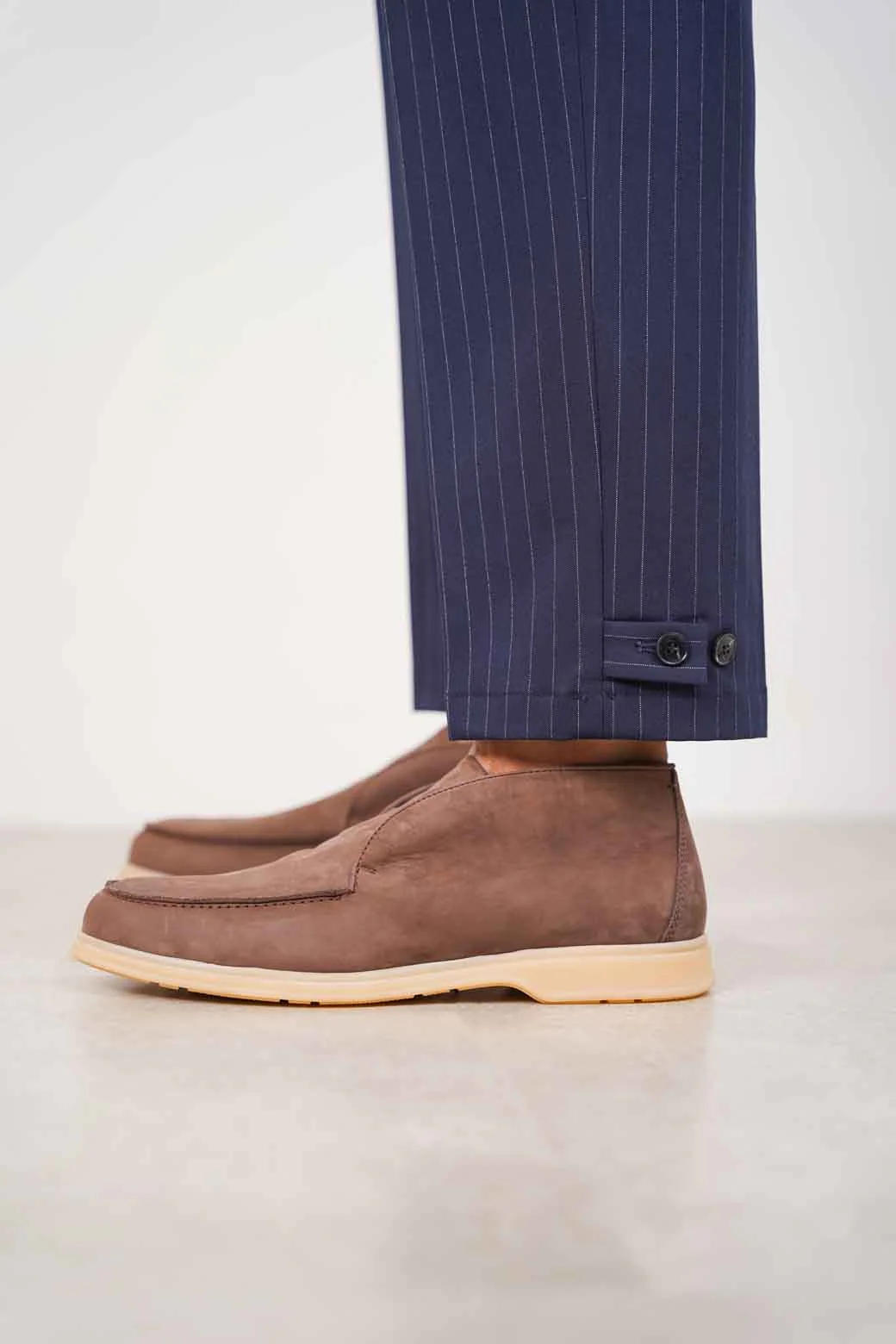 HIGH-TOP LEATHER LOAFERS - Image 3