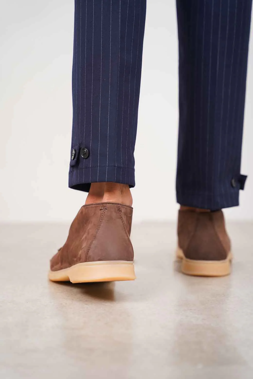 HIGH-TOP LEATHER LOAFERS - Image 4