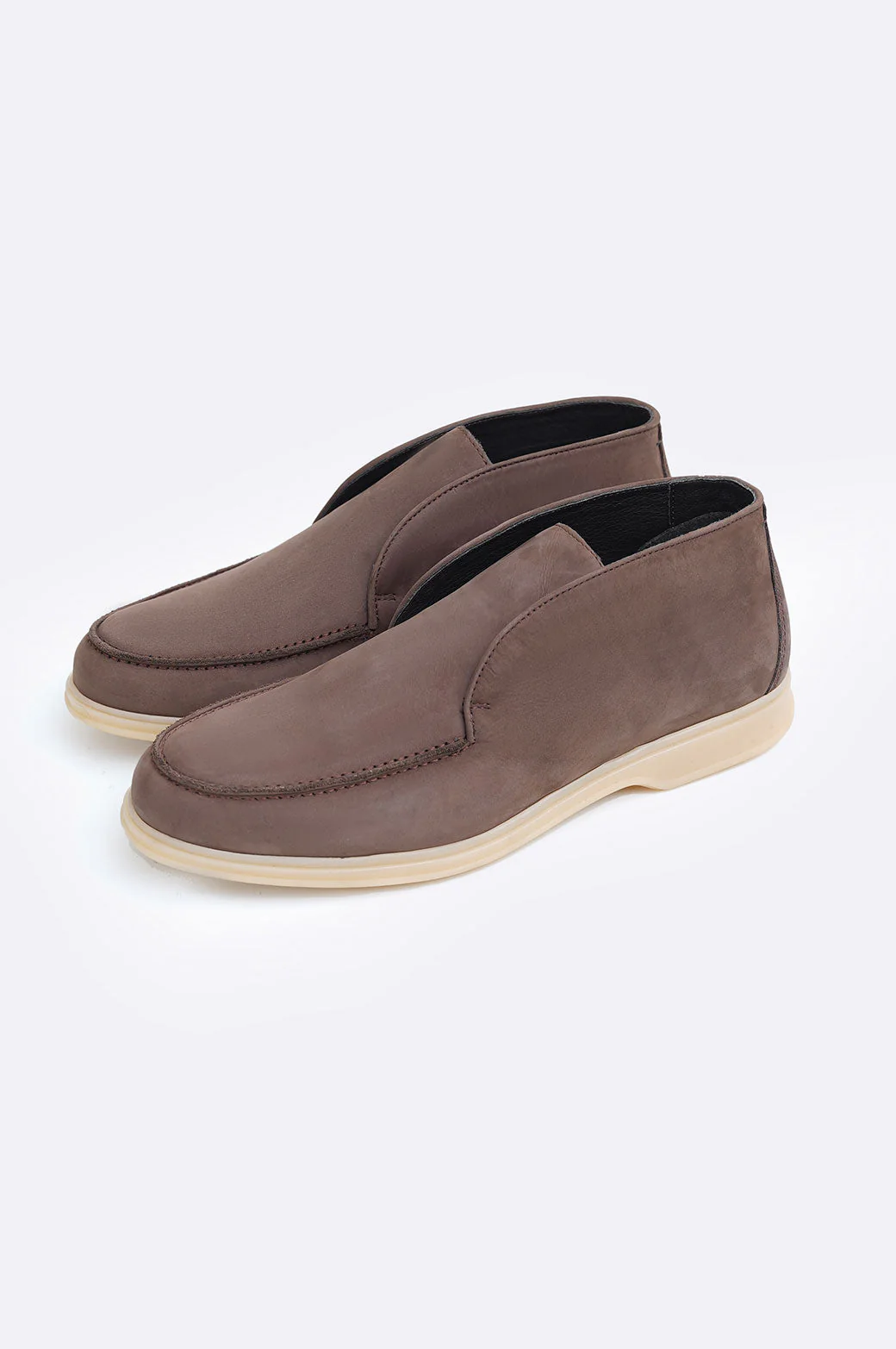 HIGH-TOP LEATHER LOAFERS - Image 6