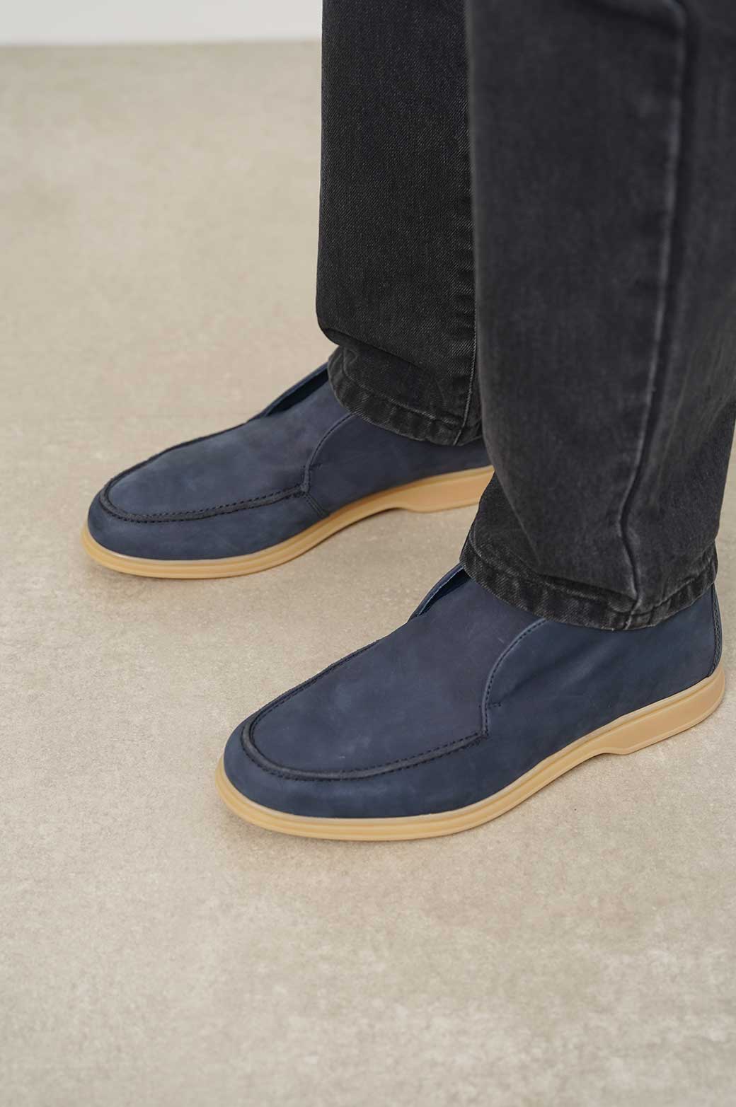 HIGH-TOP LEATHER LOAFERS - Image 2
