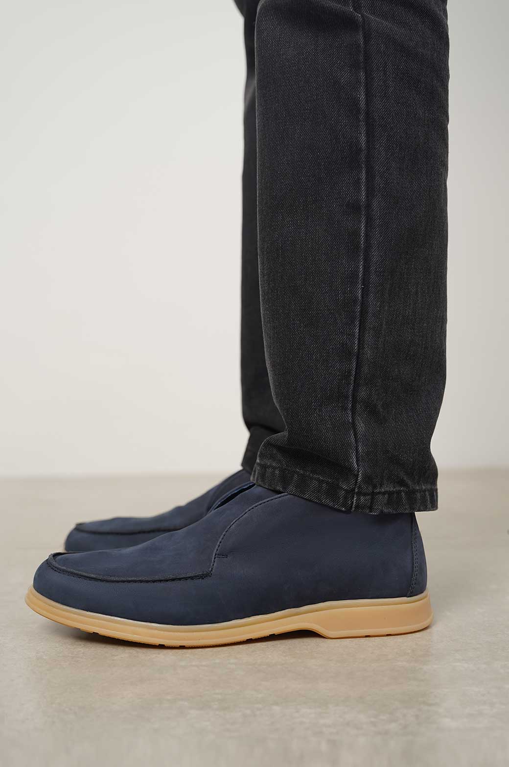 HIGH-TOP LEATHER LOAFERS - Image 4