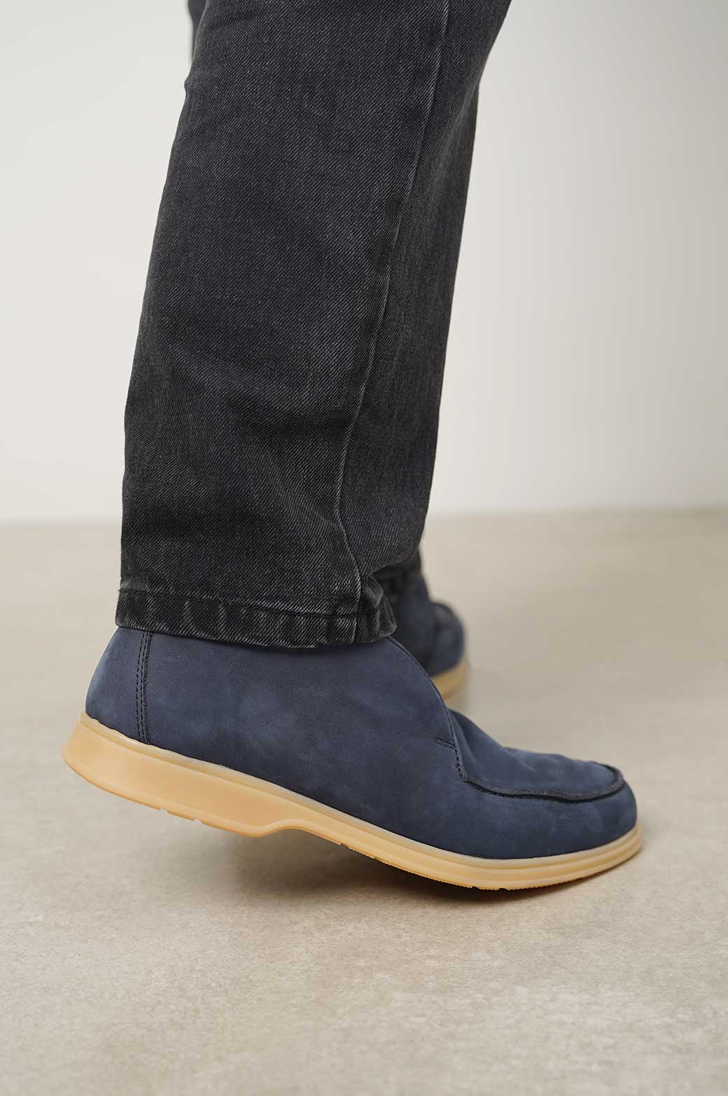 HIGH-TOP LEATHER LOAFERS - Image 5