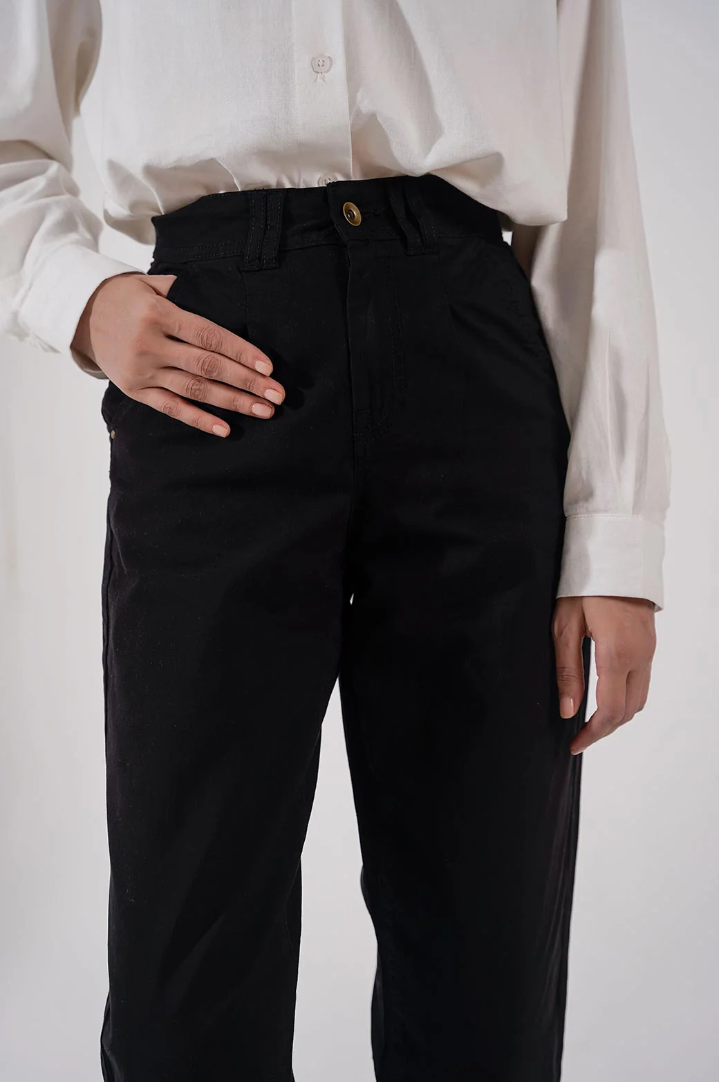 HIGH WAISTED CHINOS - Image 2