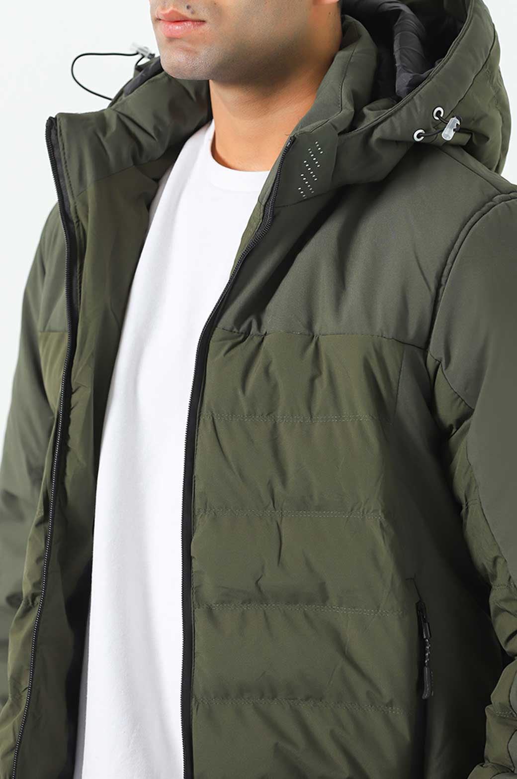 HOODED PUFFER JACKET - Image 3