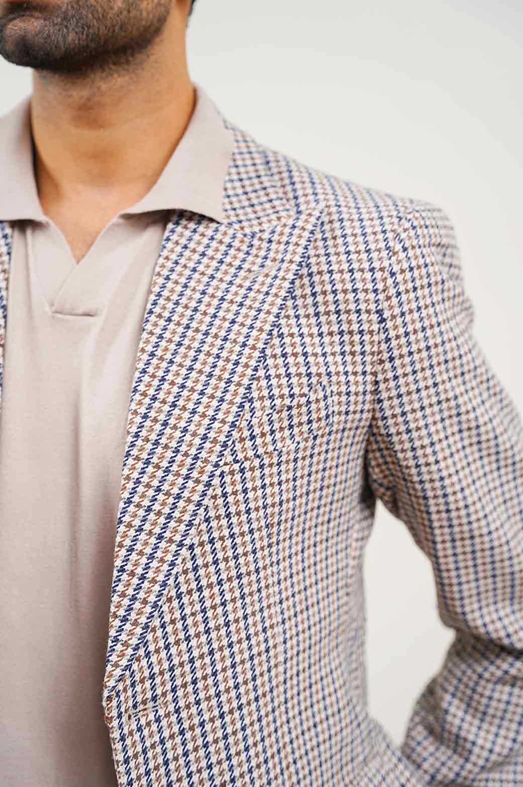 HOUNDSTOOTH BLAZER - Image 4