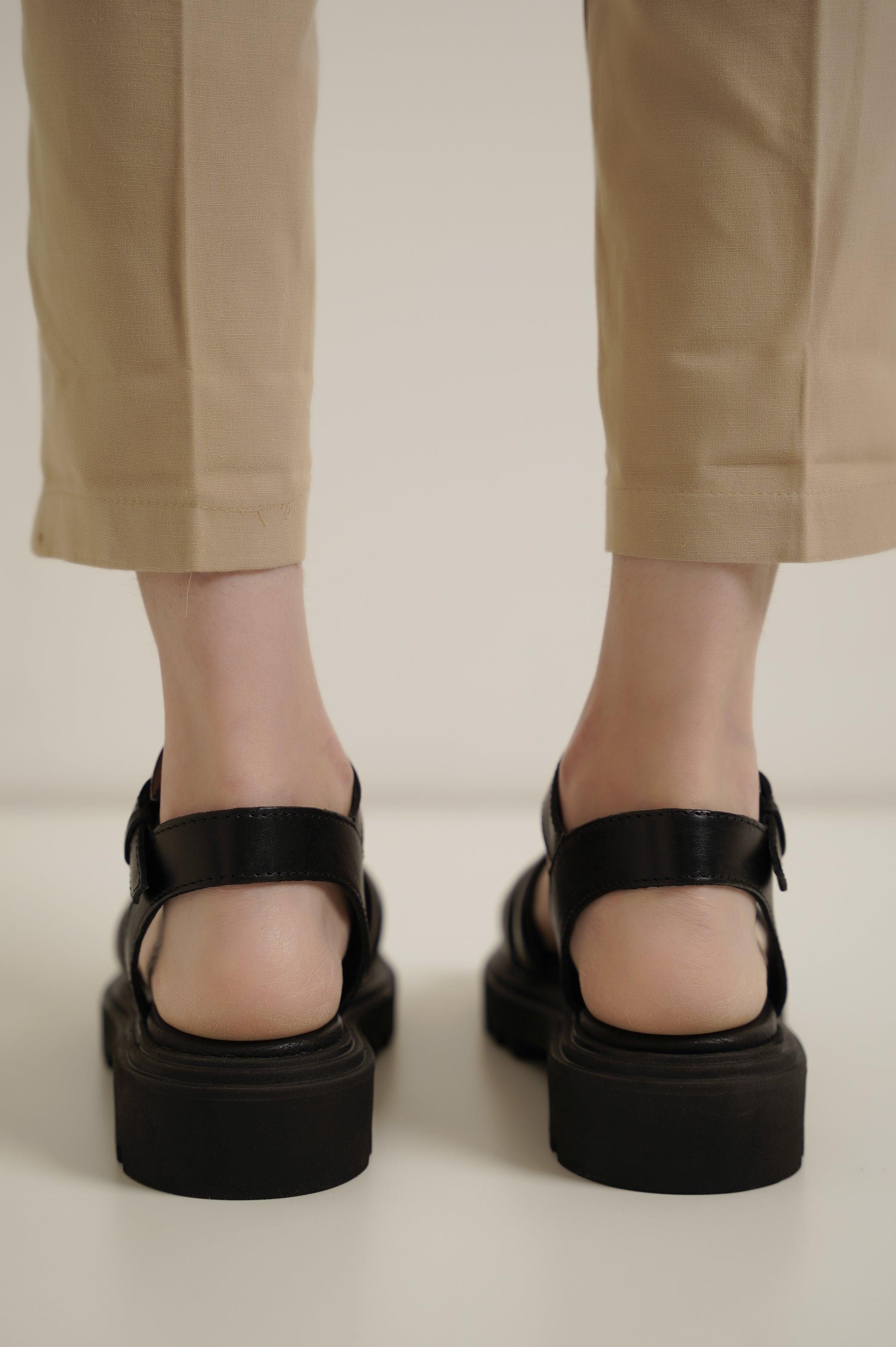 JUPITER LEATHER SANDALS - Image 4