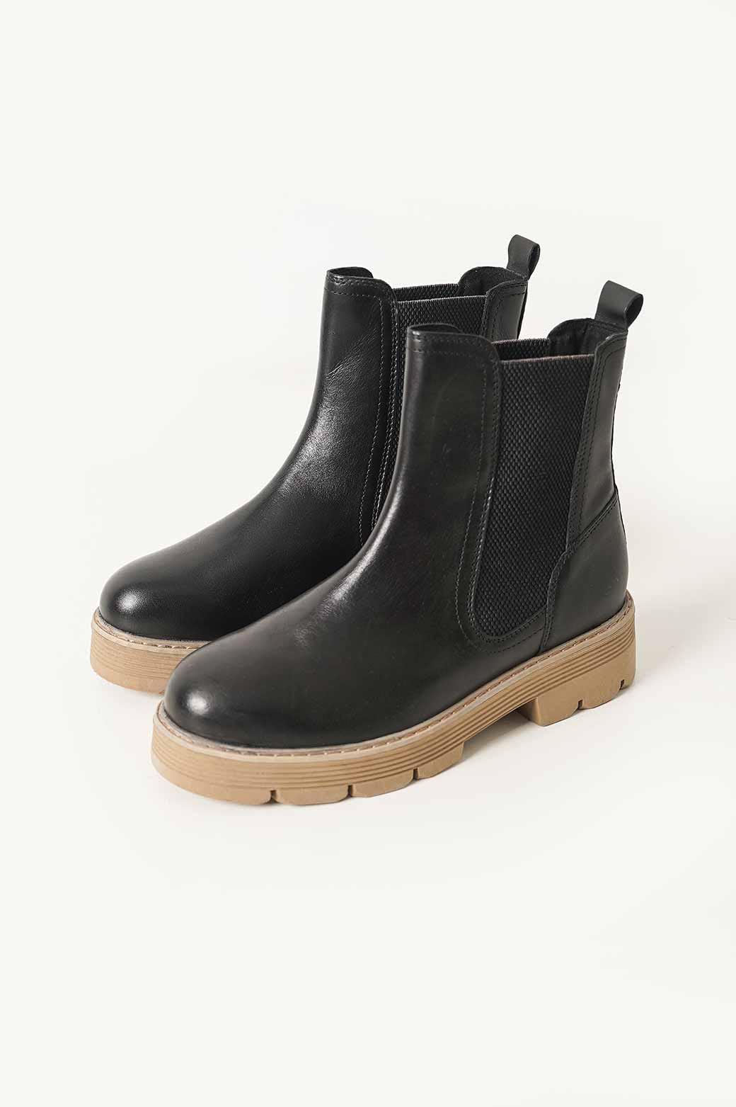 LEATHER CHELSEA BOOTS - Image 5