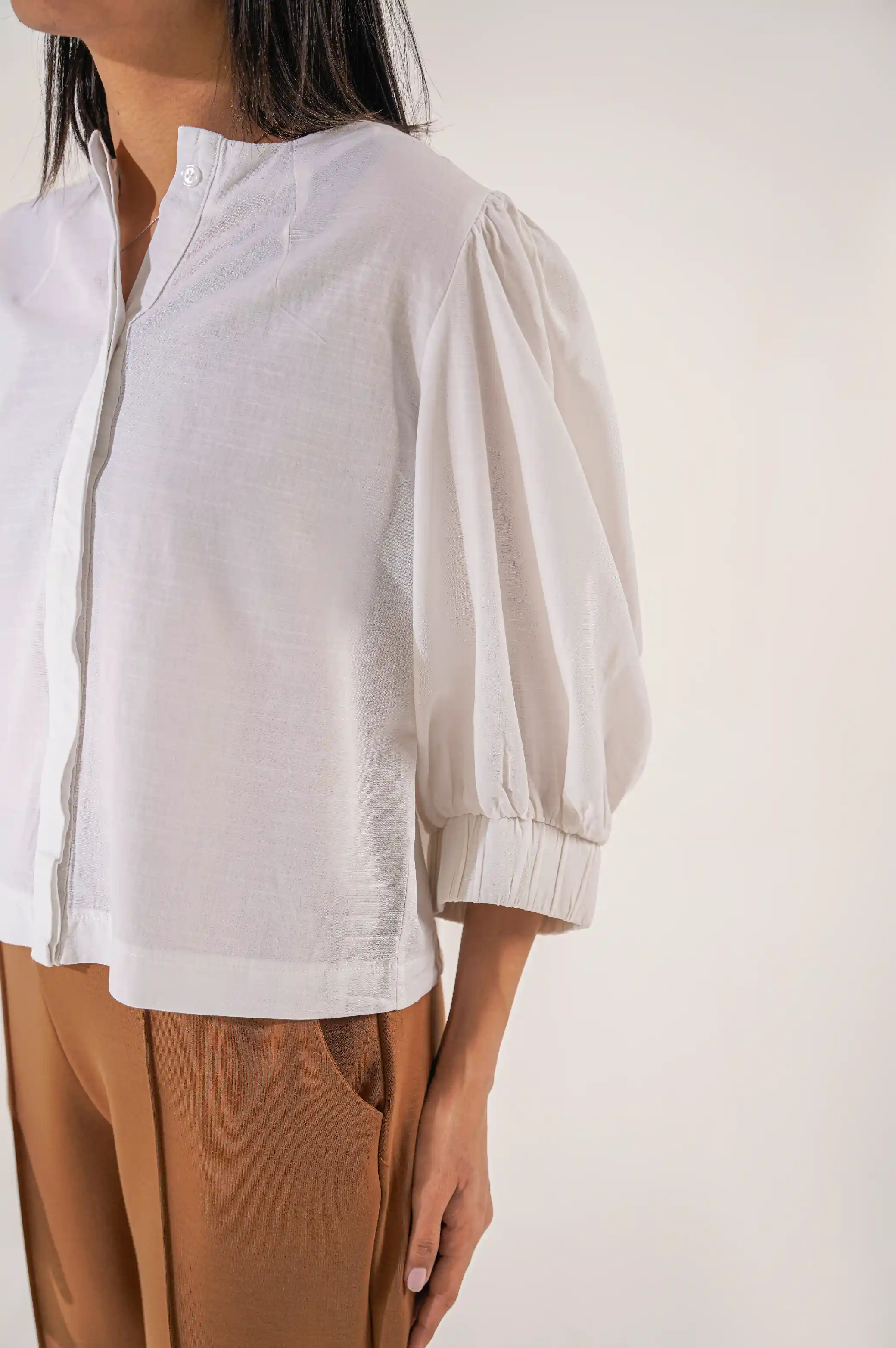 BUTTON DOWN BLOUSE - Image 3