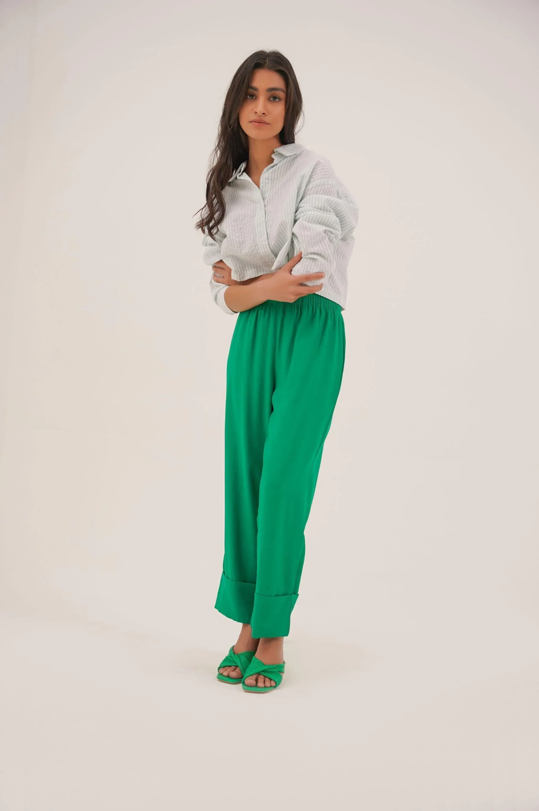 TURN-UP HEM PANT - Image 2