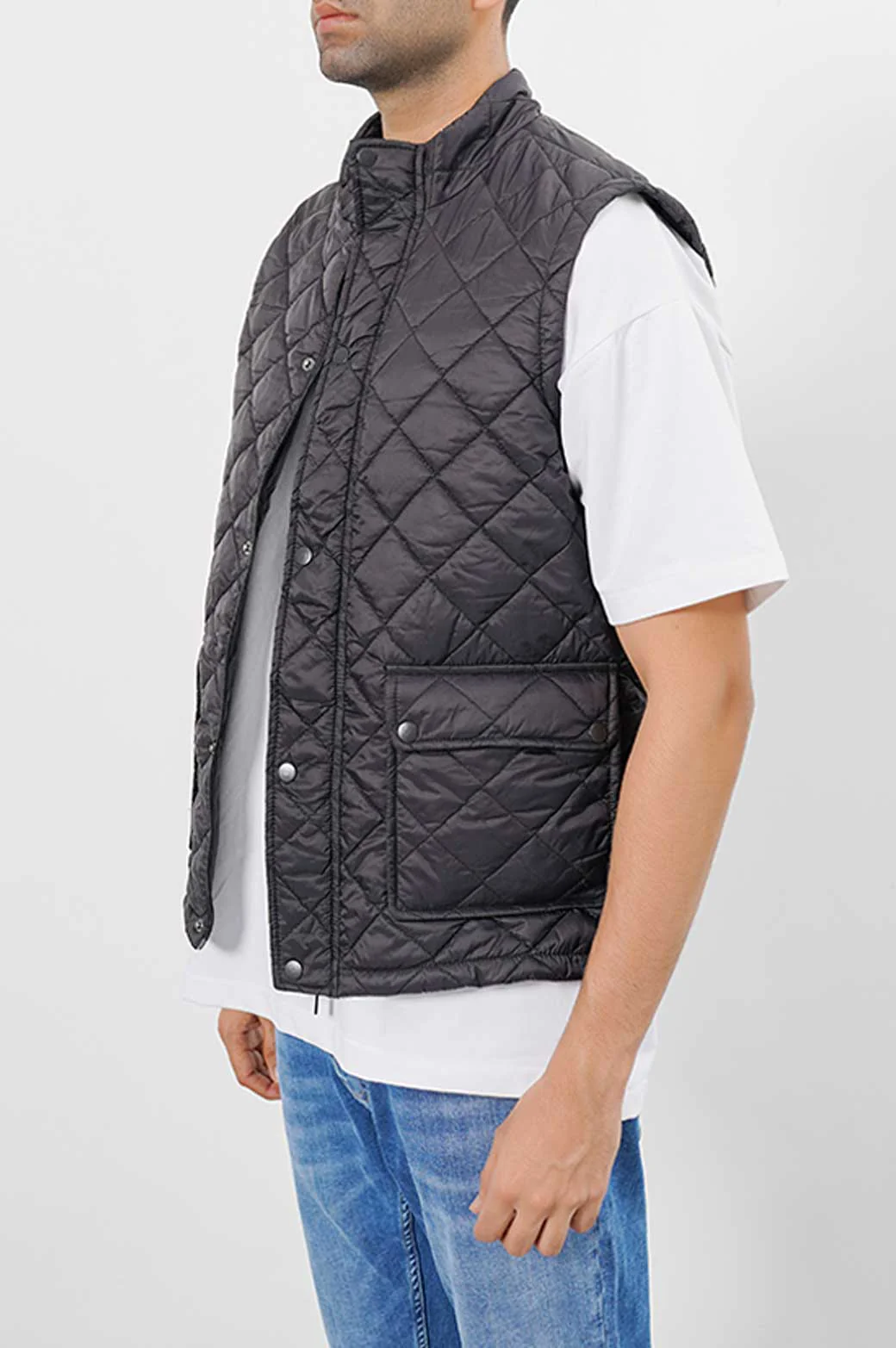LIGHTWEIGHT QUILTED GILET - Image 3