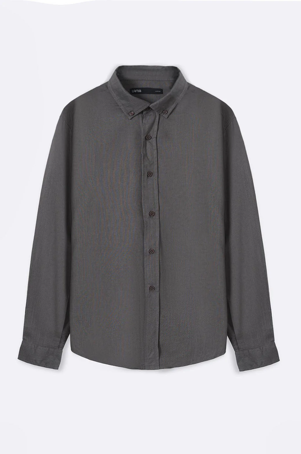 LINEN BUTTON COLLAR SHIRT - Image 5