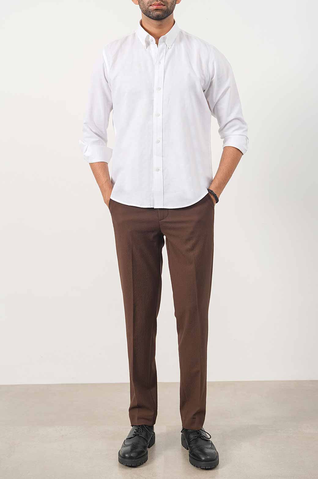 LINEN BUTTON DOWN SHIRT - Image 2