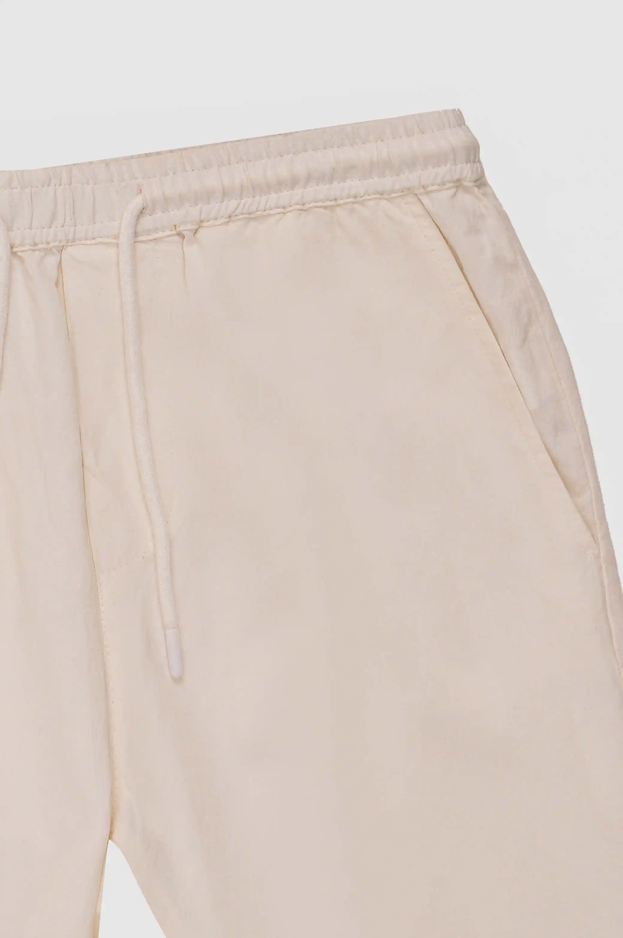 DRAWSTRING LINEN SHORTS - Image 5