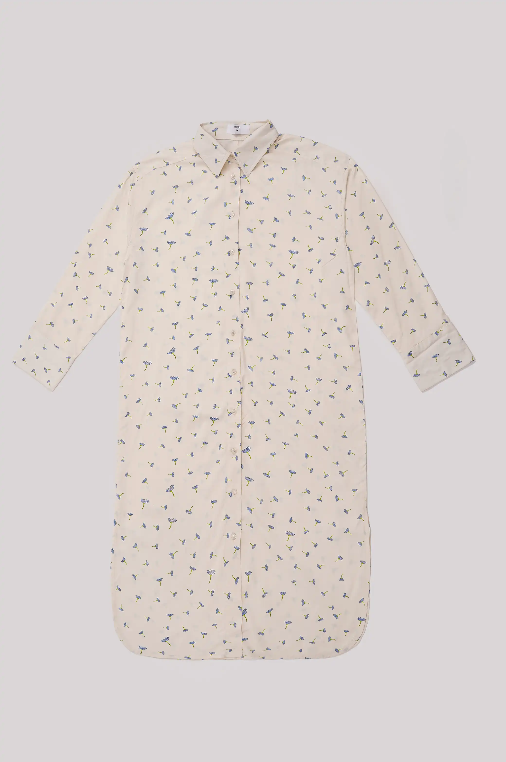 LONG BUTTON DOWN SHIRT - Image 7