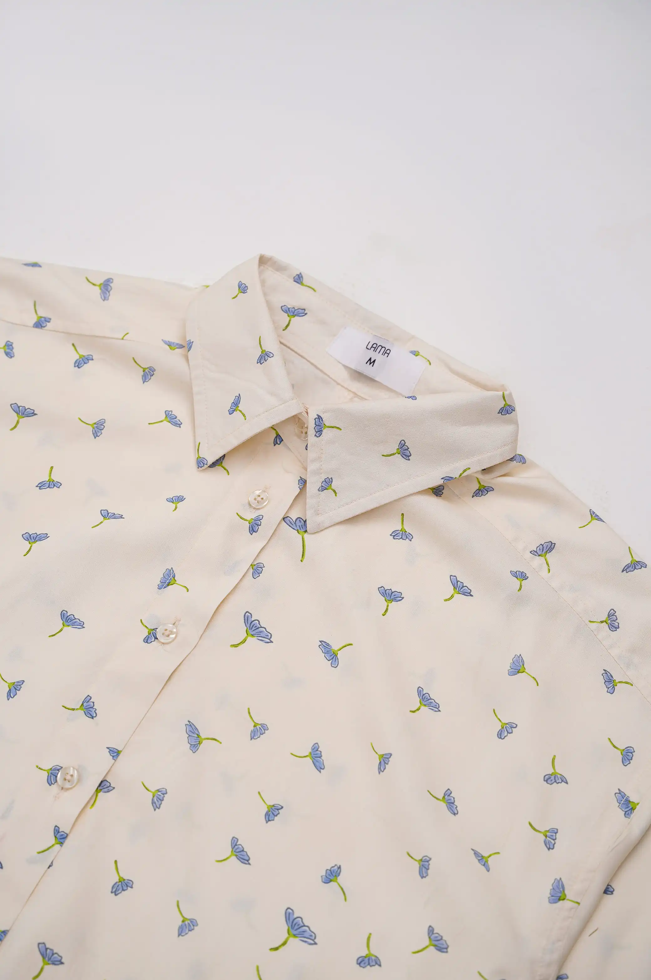 LONG BUTTON DOWN SHIRT - Image 8