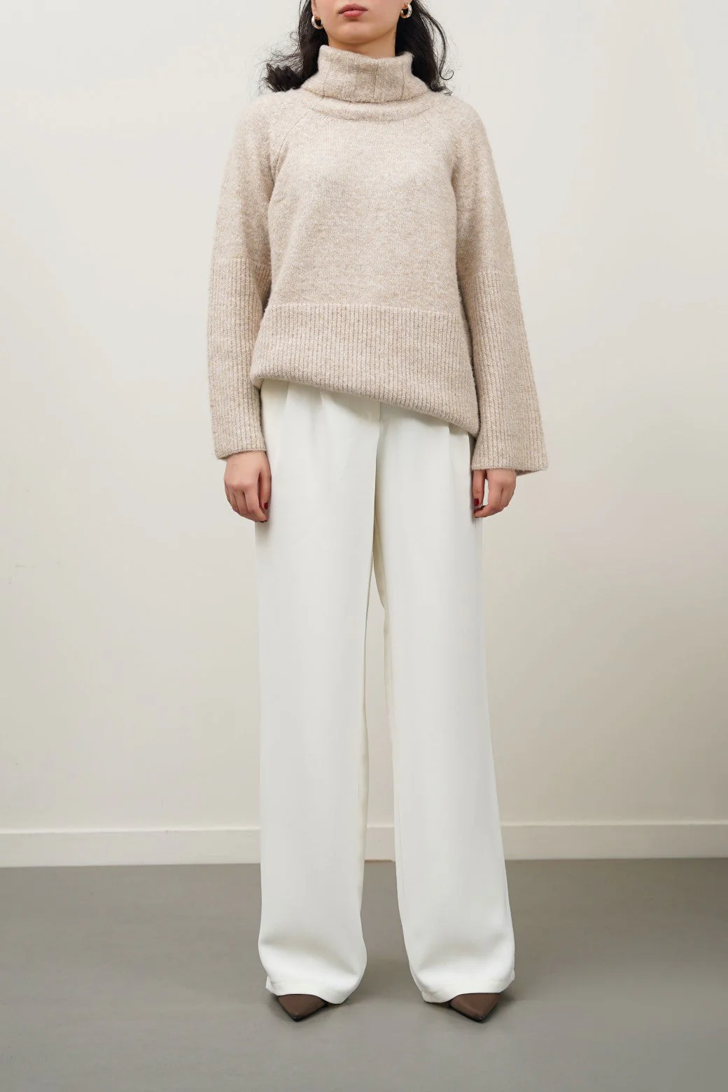 LONG FORMAL STRAIGHT TROUSERS - Image 4