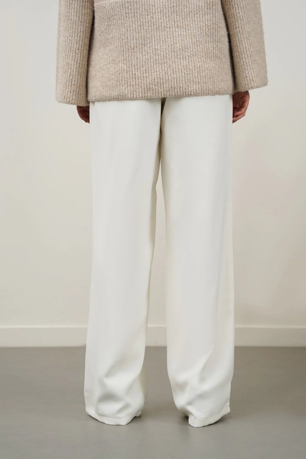 LONG FORMAL STRAIGHT TROUSERS - Image 5