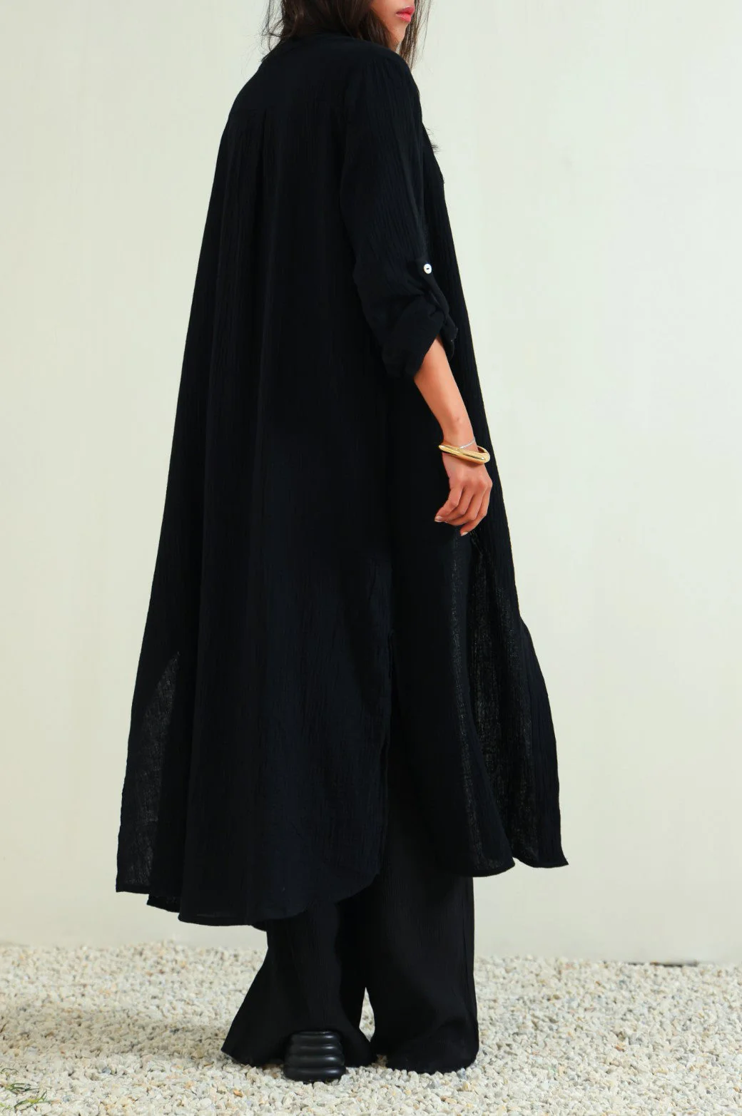 LONG MUSLIN TUNIC - Image 2